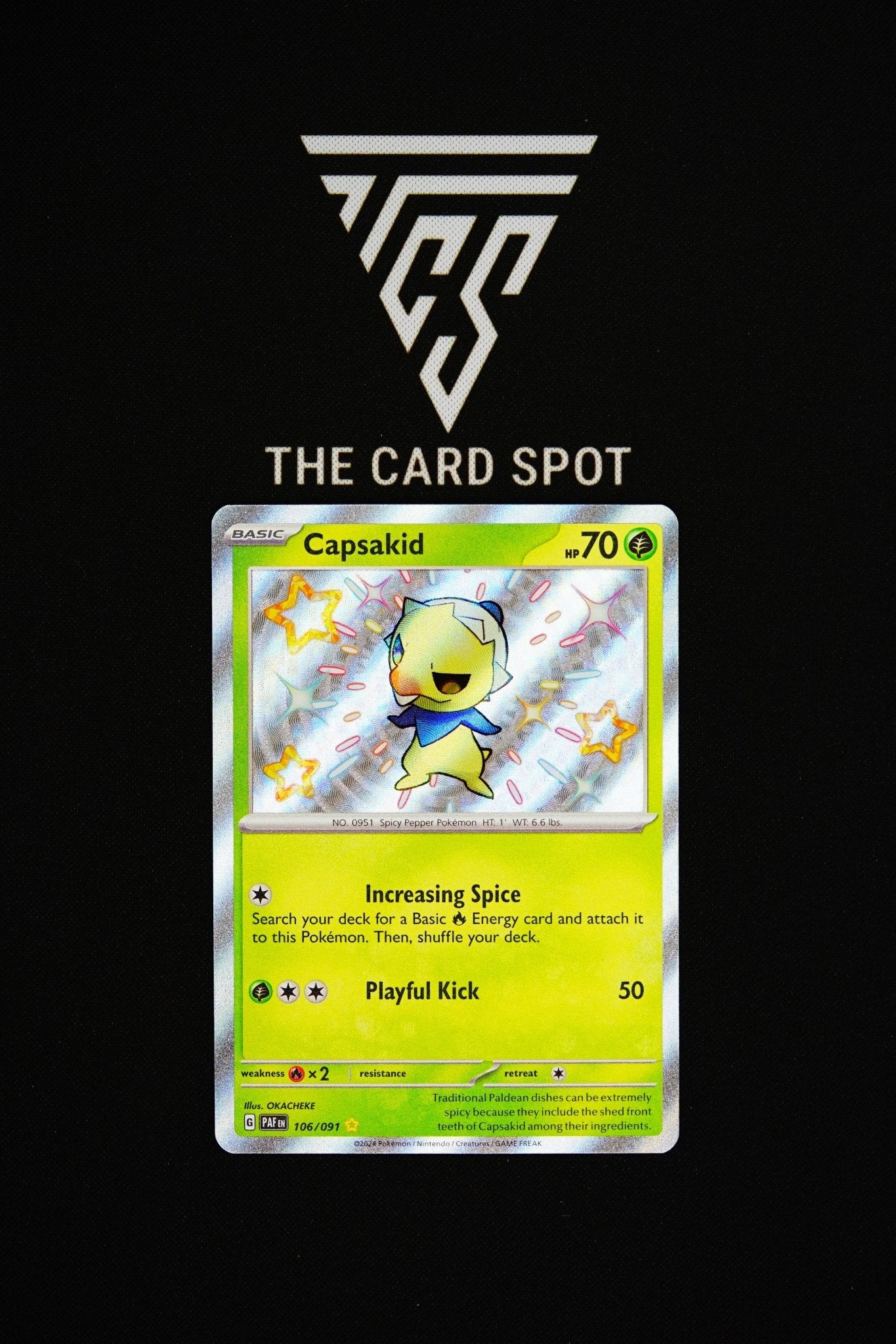 106/091 - Capsakid - Pokemon TCG - THE CARD SPOT PTY LTD.