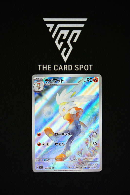 106/102 AR Raboot - sv7 Pokemon TCG - THE CARD SPOT PTY LTD.