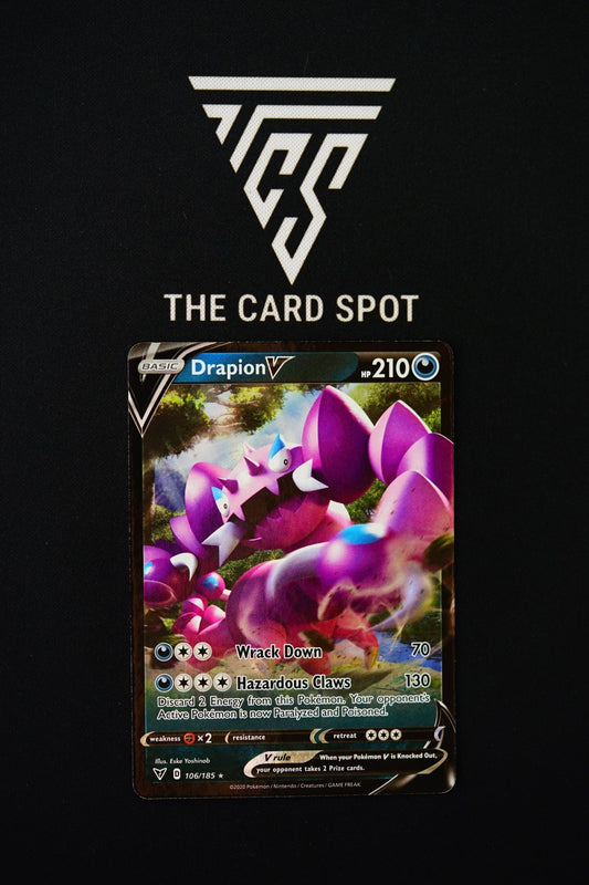 106/185 Drapion V - Pokemon TCG - THE CARD SPOT PTY LTD.Pokemon Raw CardsPokémon