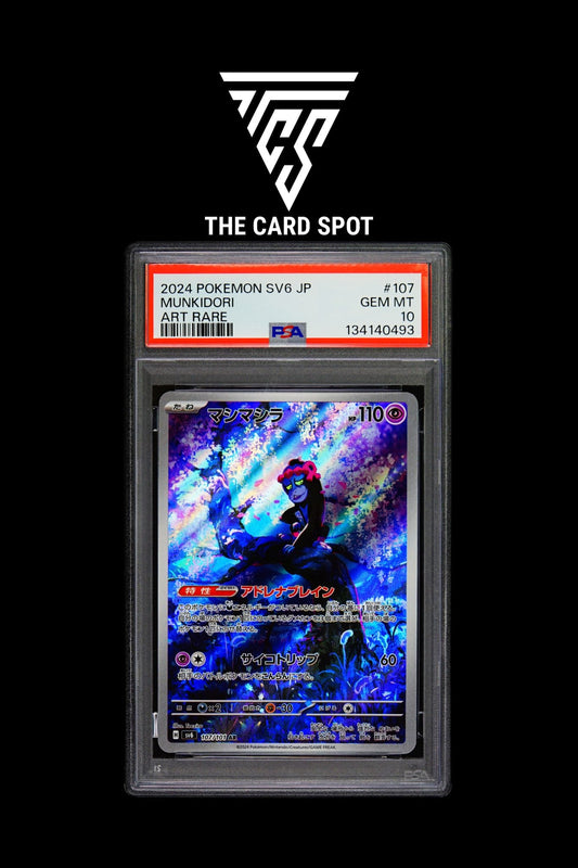 107/101 Munkidori PSA 10 - Pokemon TCG - THE CARD SPOT PTY LTD.