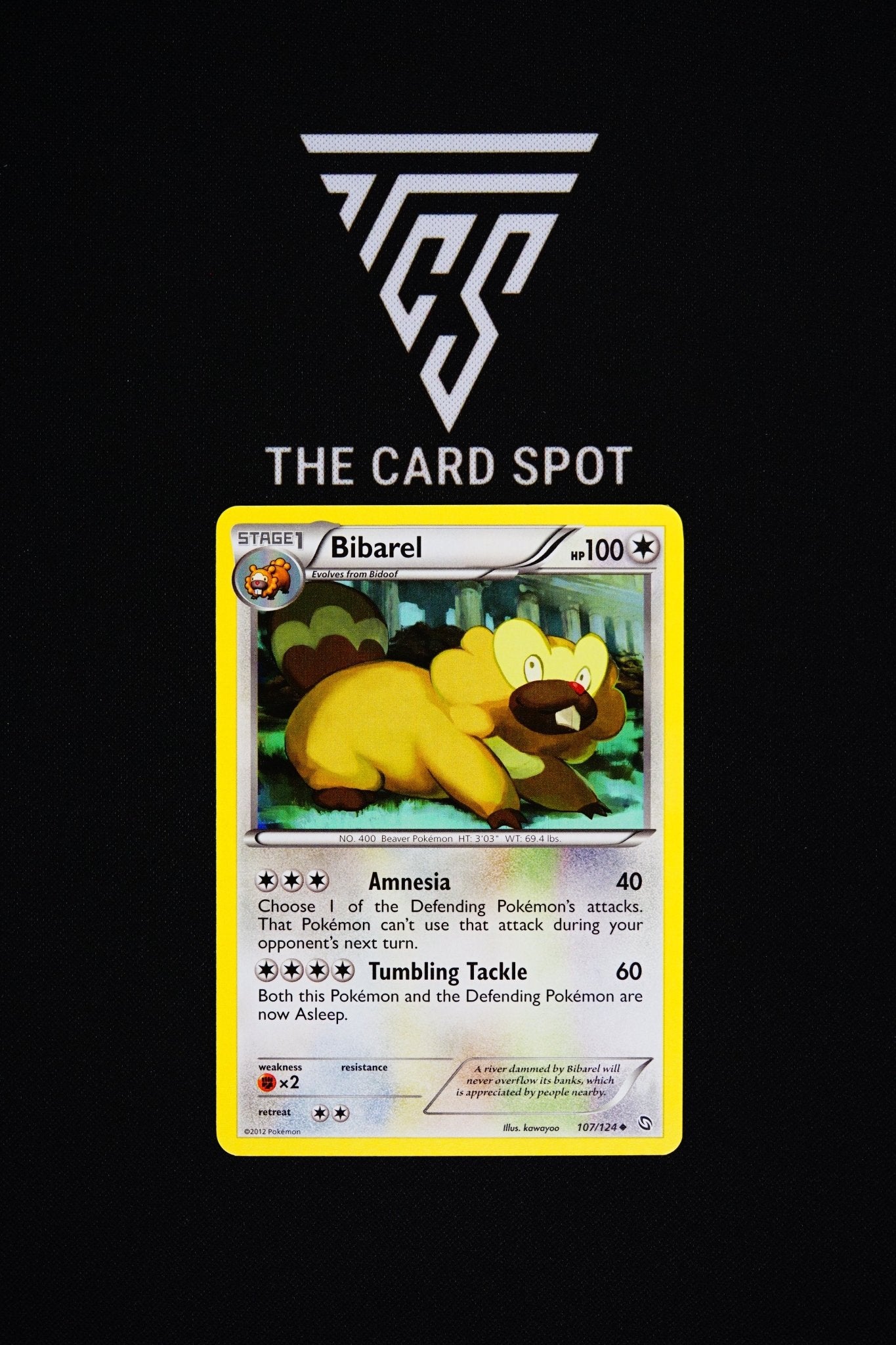 107/124 Bibarel - Pokemon TCG - THE CARD SPOT PTY LTD.