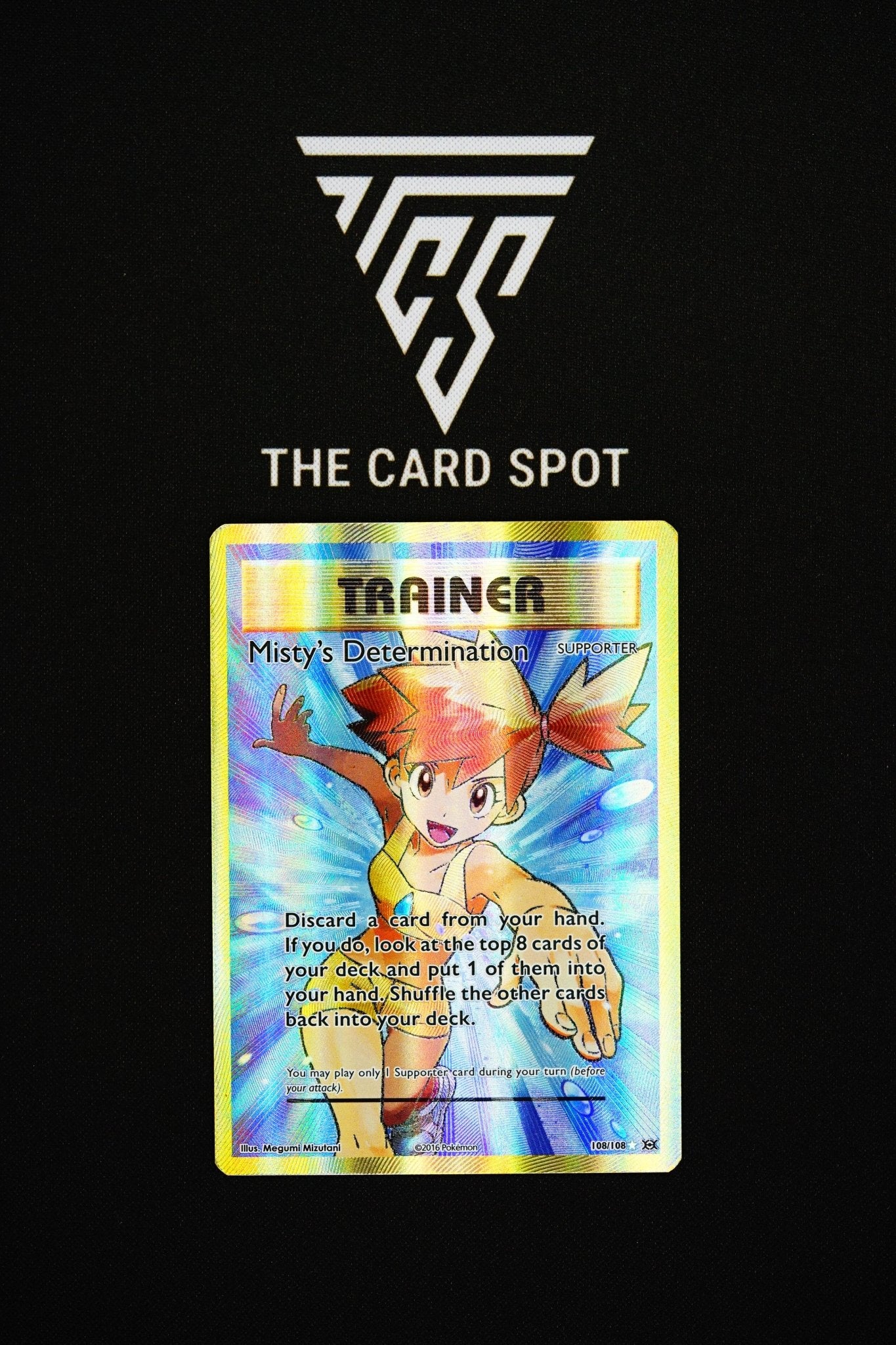 108/108 Misty's Determination - Pokemon TCG - THE CARD SPOT PTY LTD.