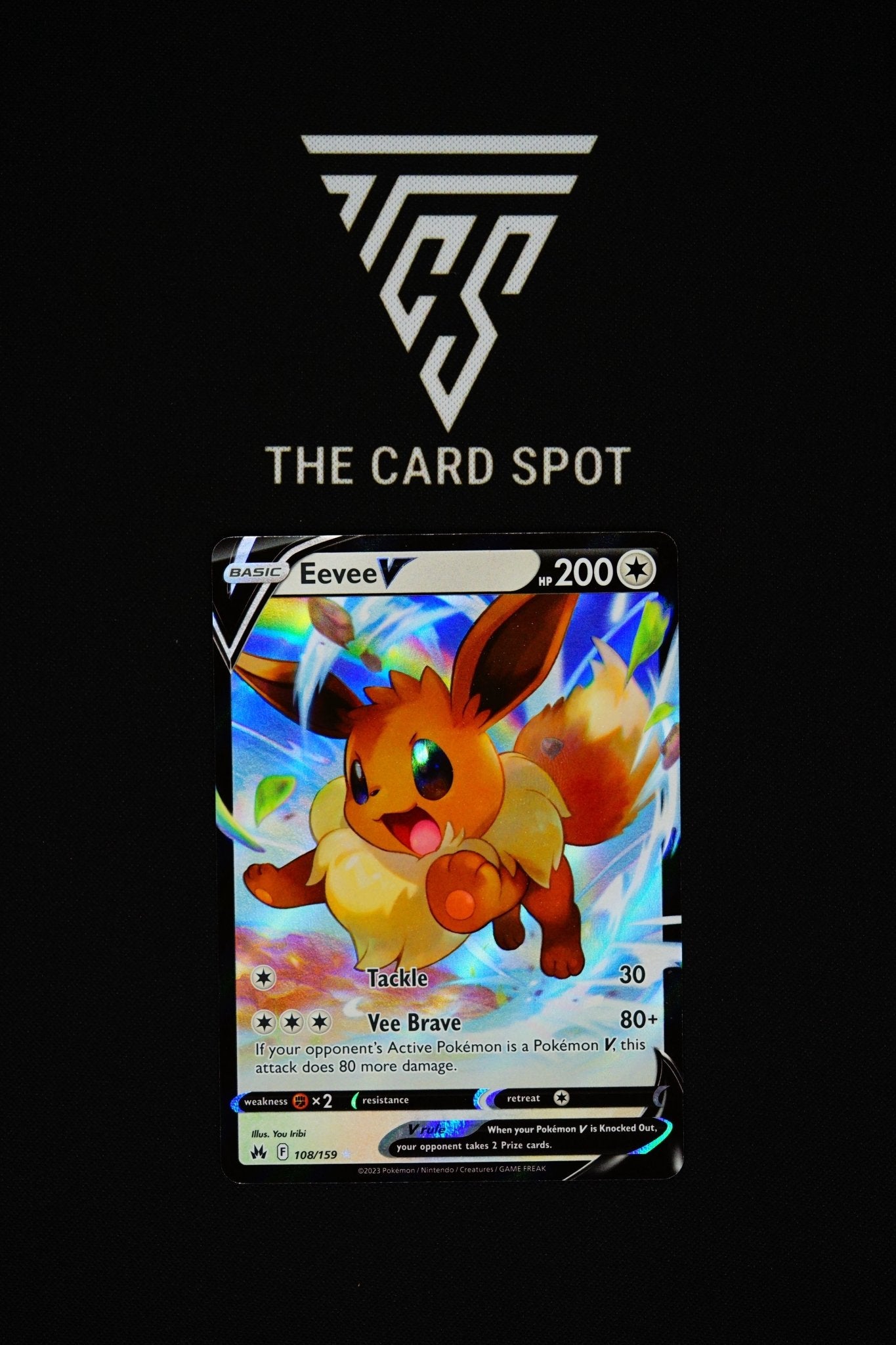 108/159 - Eevee V - Pokemon TCG - THE CARD SPOT PTY LTD.