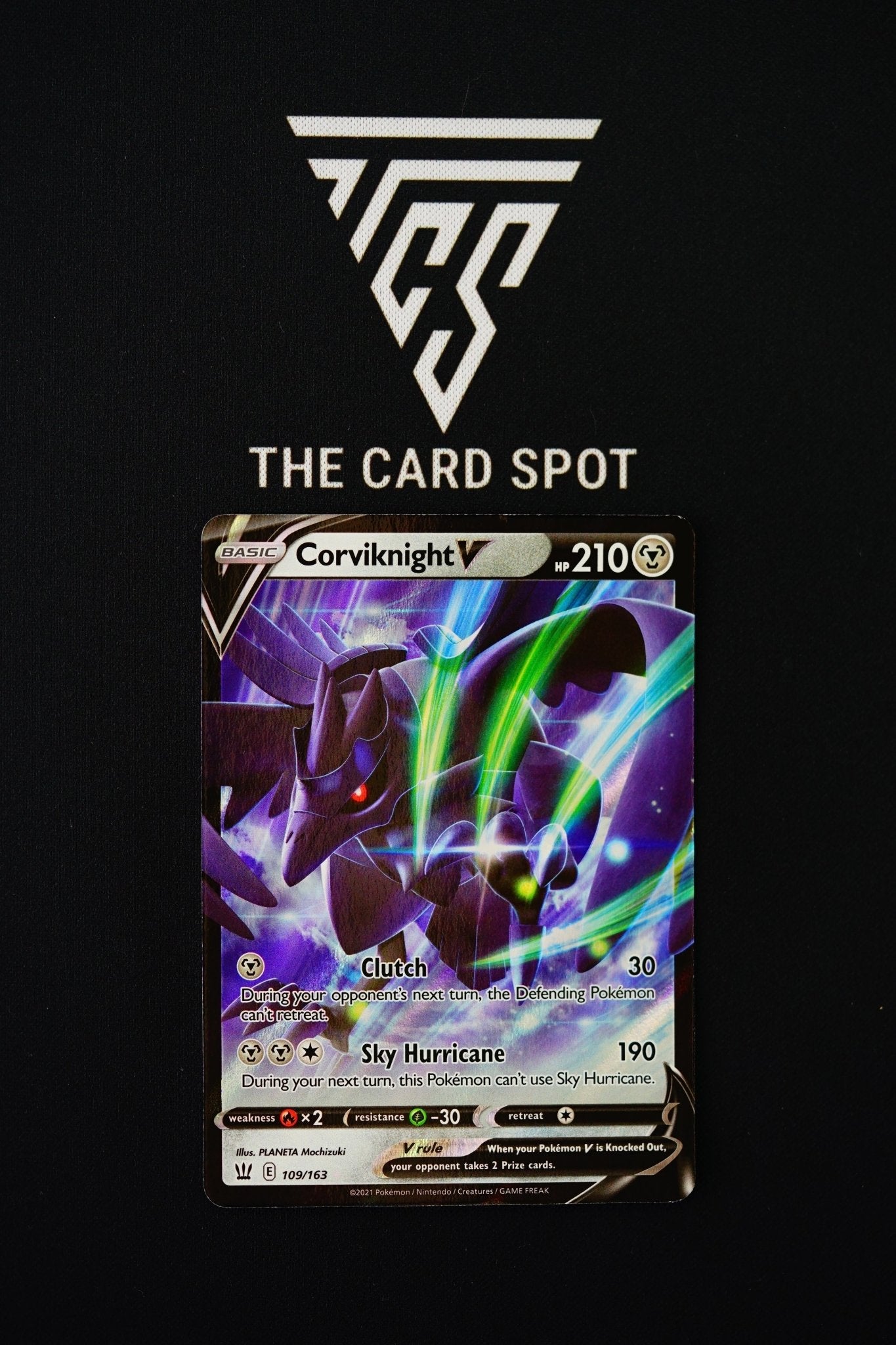 109/163 Corviknight V - Pokemon TCG - THE CARD SPOT PTY LTD.Pokemon Raw CardsPokémon