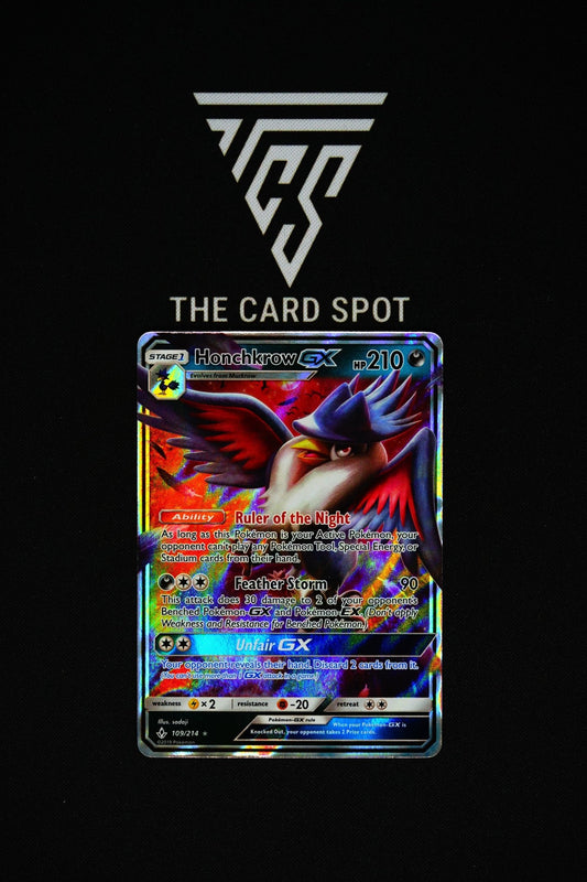 109/214 - Honchkrow GX - Pokemon TCG - THE CARD SPOT PTY LTD.