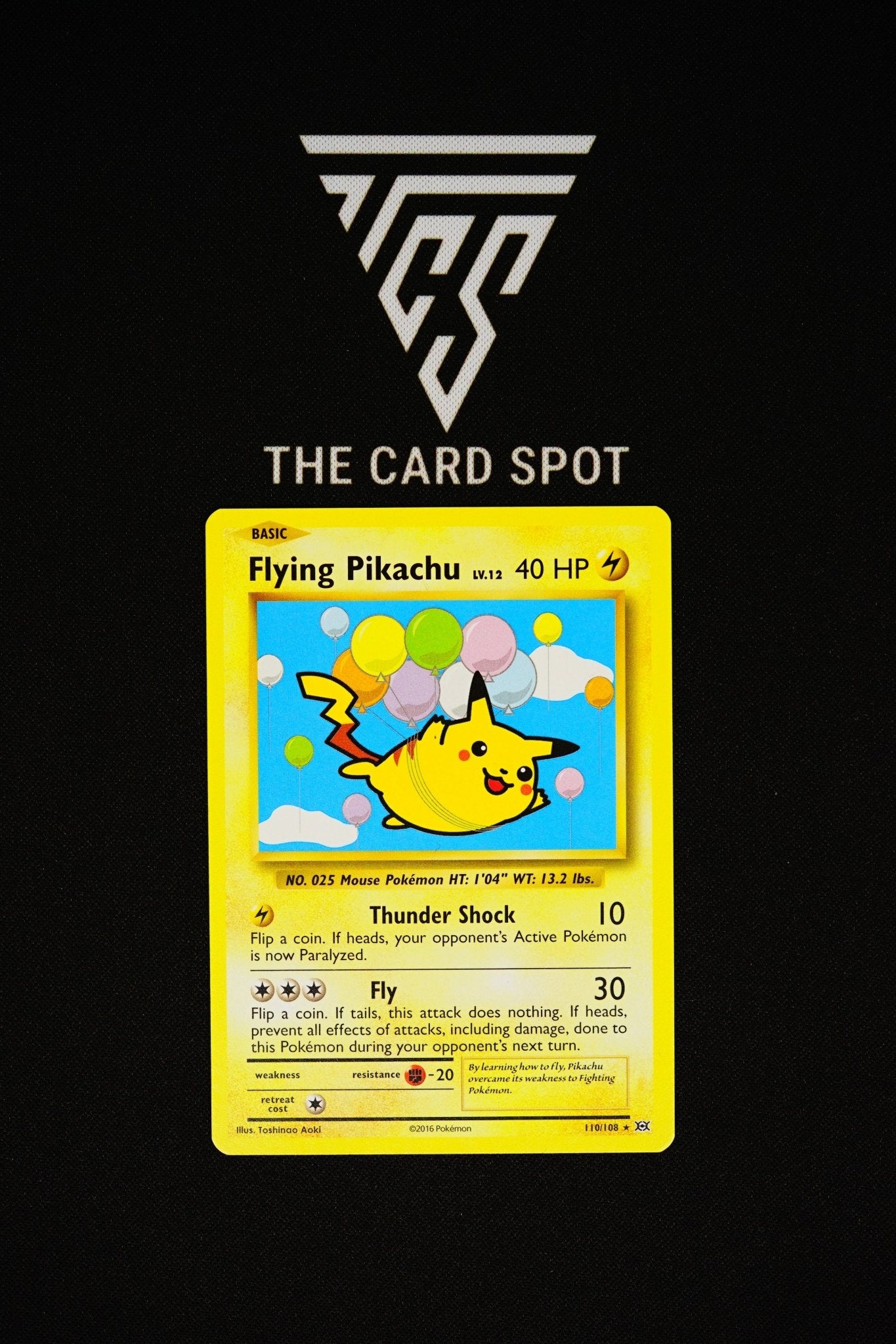 110/108 Flying Pikachu - Pokemon TCG - THE CARD SPOT PTY LTD.