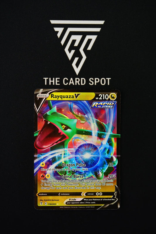 110/203 Rayquaza V - Pokemon TCG - THE CARD SPOT PTY LTD.Pokemon Raw CardsPokémon