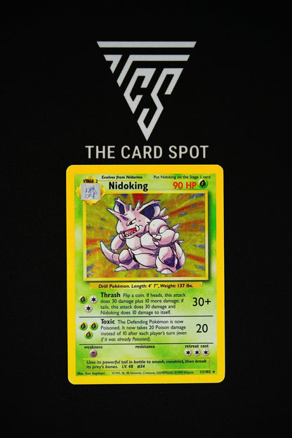 11/102 Nidoking Holo Base Set - Pokemon - THE CARD SPOT PTY LTD.Pokemon Raw CardsPokémon