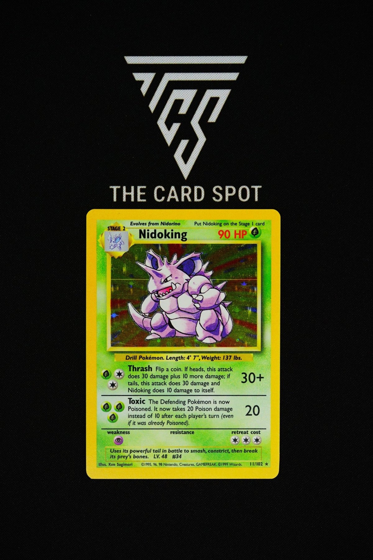 Modking Pokemon 11/102 Nidoking - Pokemon TCG – THE CARD SPOT PTY LTD.