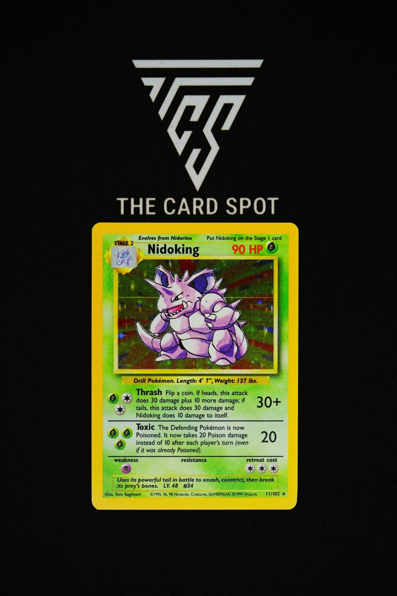 11/102 - Nidoking - Pokemon TCG - THE CARD SPOT PTY LTD.