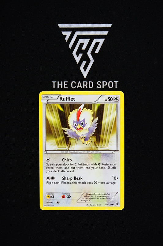 111/124 Rufflet - Pokemon TCG - THE CARD SPOT PTY LTD.