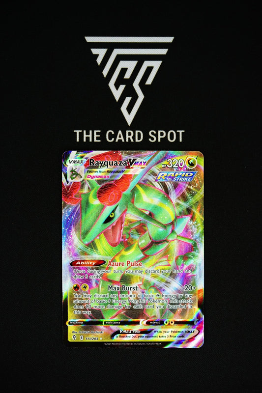 111/203 Rayquaza Vmax - Pokemon - THE CARD SPOT PTY LTD.Pokemon Raw CardsPokémon