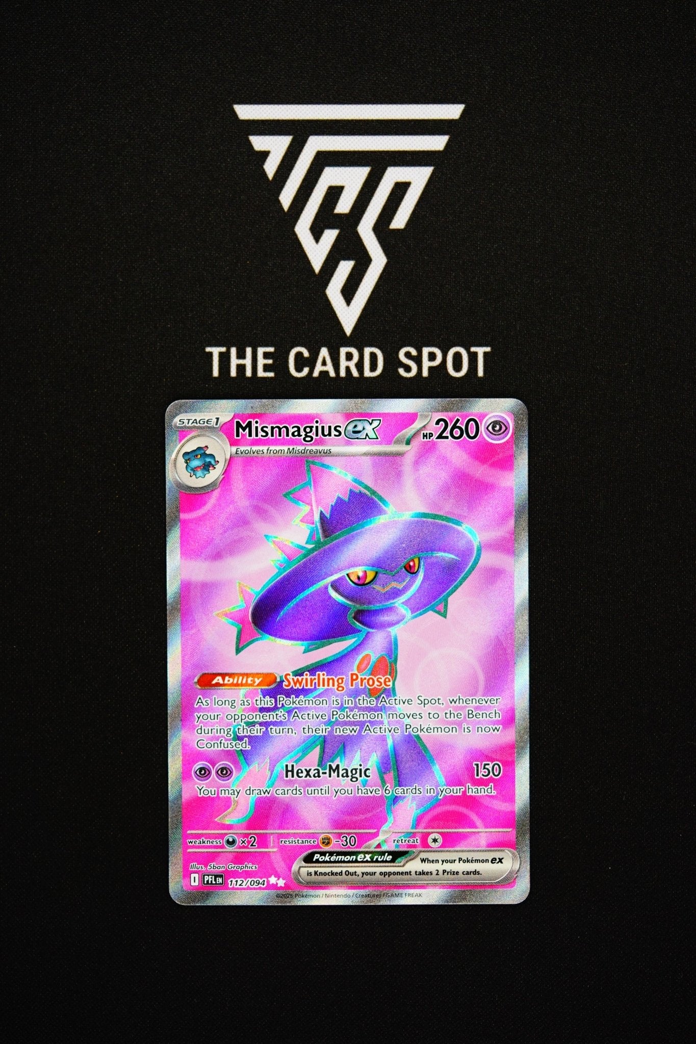 112/094 - Mismagius Ex - Pokemon TCG - THE CARD SPOT PTY LTD.