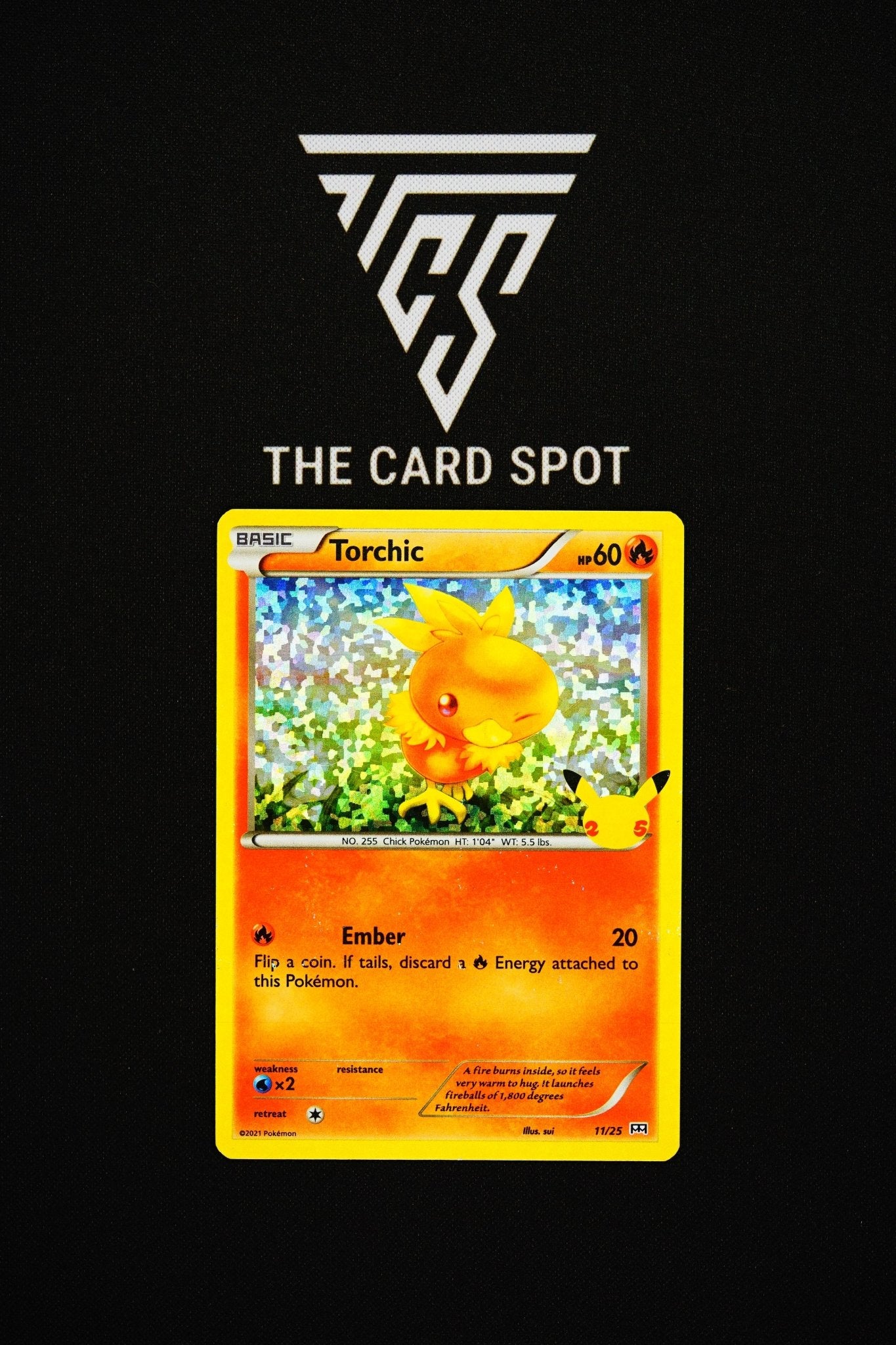 11/25 Torchic 25th Celebrations - Pokemon TCG - THE CARD SPOT PTY LTD.