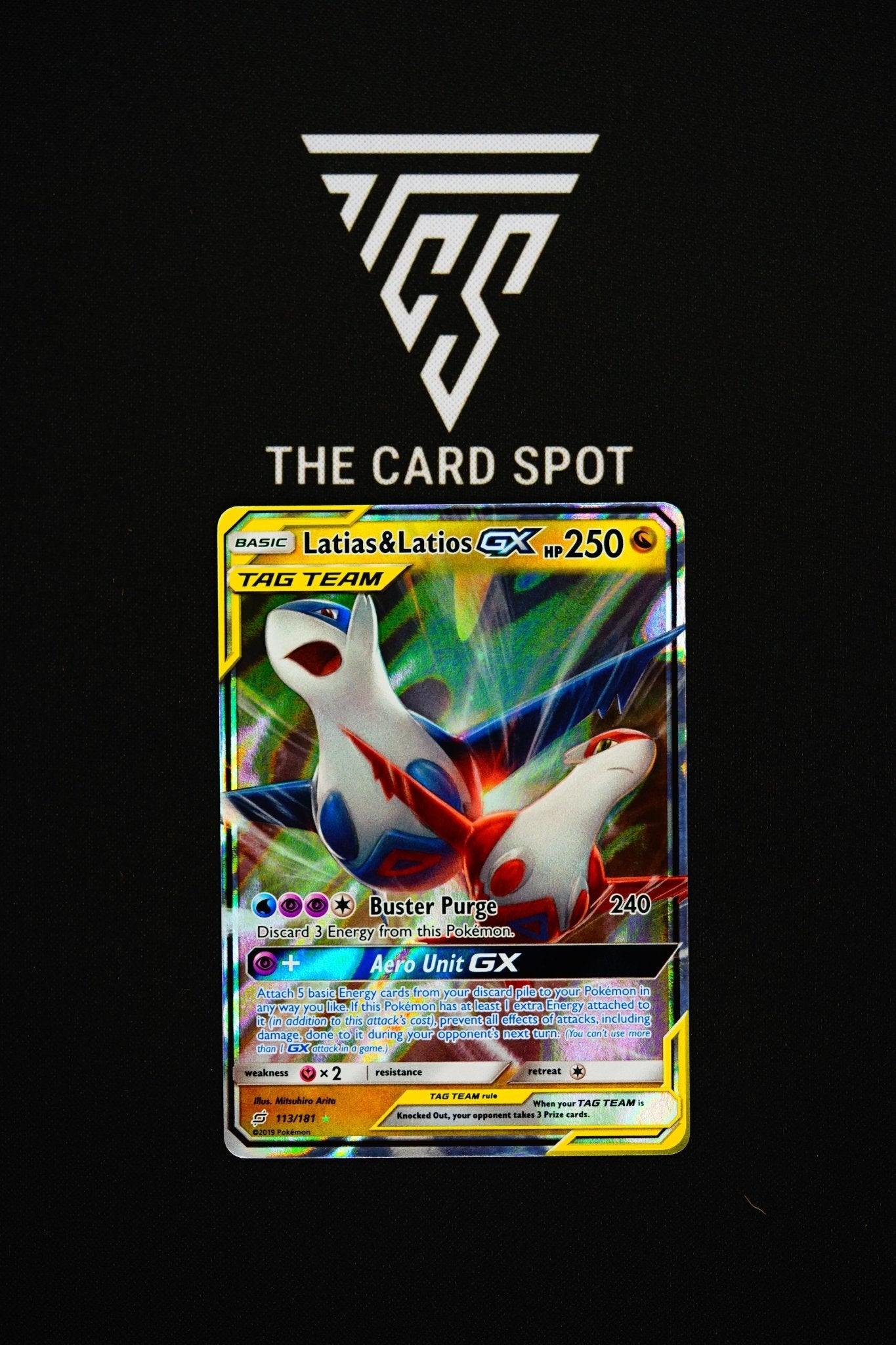 113/181 Latias & Latios Gx - Pokemon TCG - THE CARD SPOT PTY LTD.