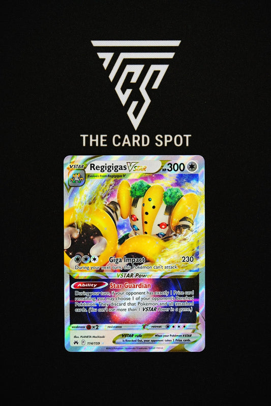 114/159 Regigigas Vstar - Pokemon TCG - THE CARD SPOT PTY LTD.