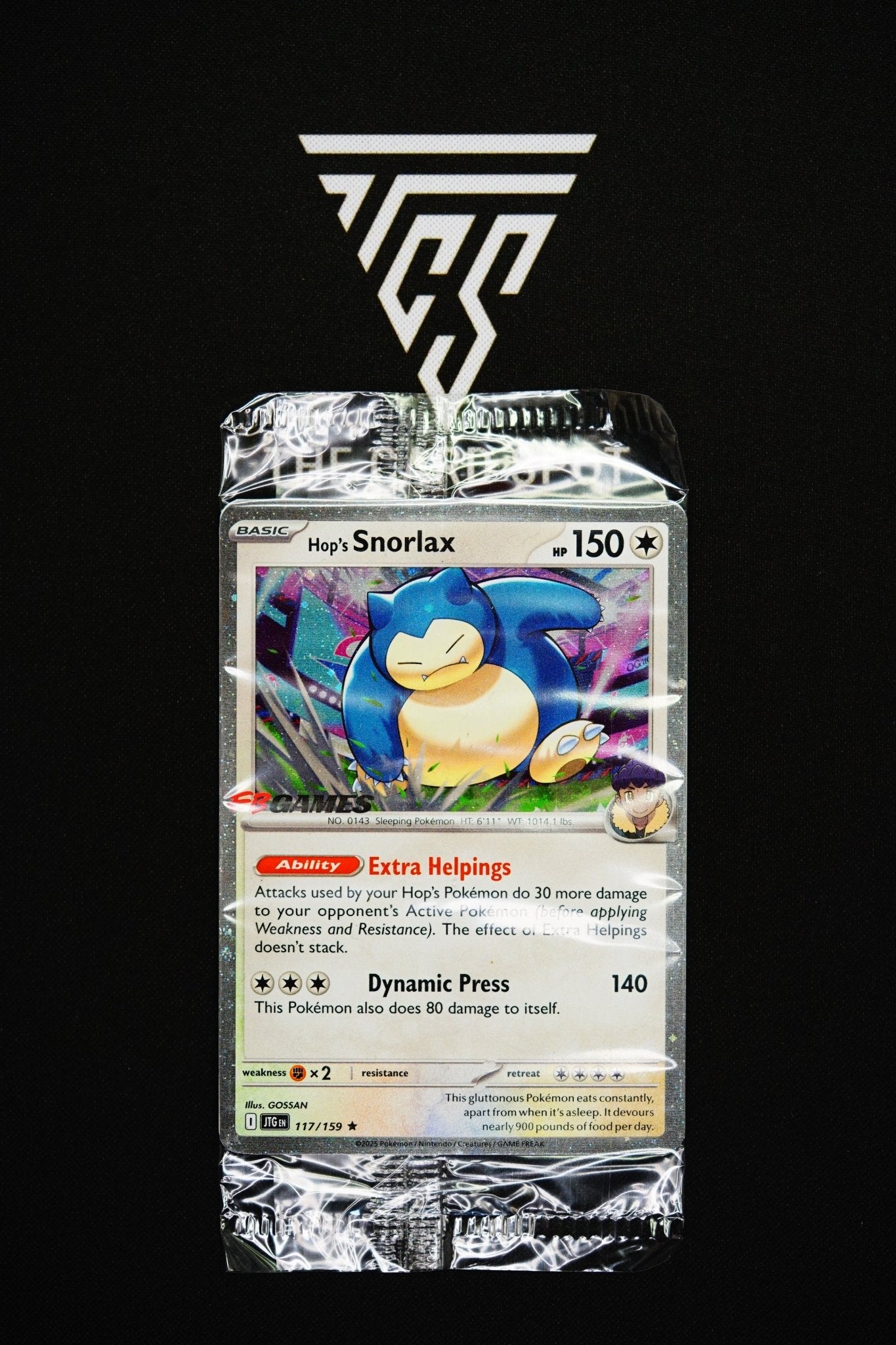 117/159 - Hop's Snorlax - Pokemon TCG - THE CARD SPOT PTY LTD.