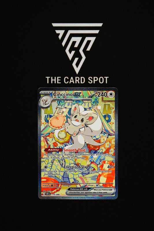 119/086 Cinccino Ex - Pokemon TCG - THE CARD SPOT PTY LTD.