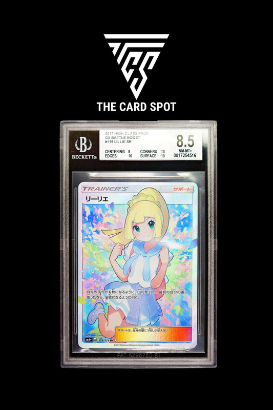 119/114 Lillie SR BGS 8.5 - Pokemon TCG - THE CARD SPOT PTY LTD.