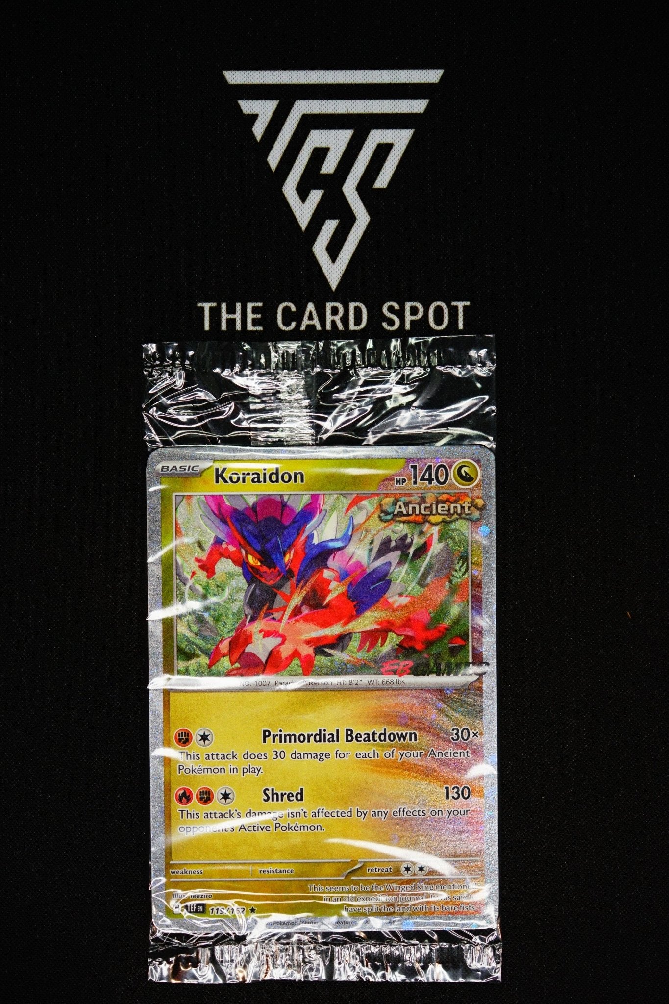 119/162 - Koraidon (Sealed) - Pokemon TCG - THE CARD SPOT PTY LTD.