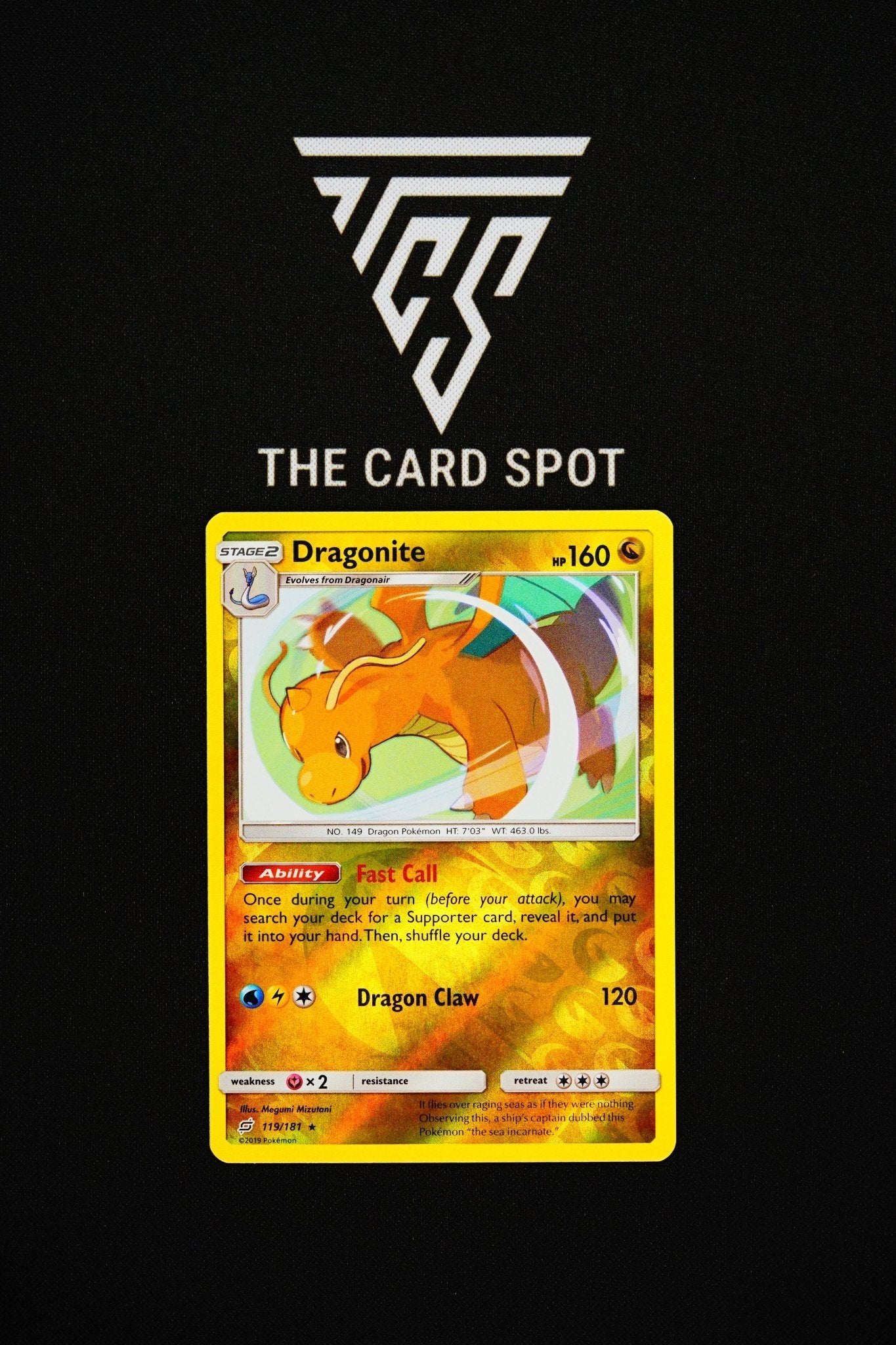 119/181 Dragonite (Reverse Holo) - Pokemon TCG - THE CARD SPOT PTY LTD.