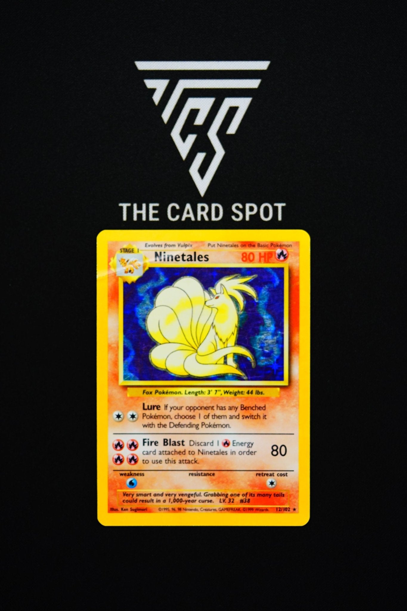 12/102 Ninetails [HP] - Pokemon TCG - THE CARD SPOT PTY LTD.