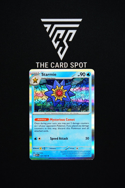 121/165 Starmie - Pokemon TCG - THE CARD SPOT PTY LTD.