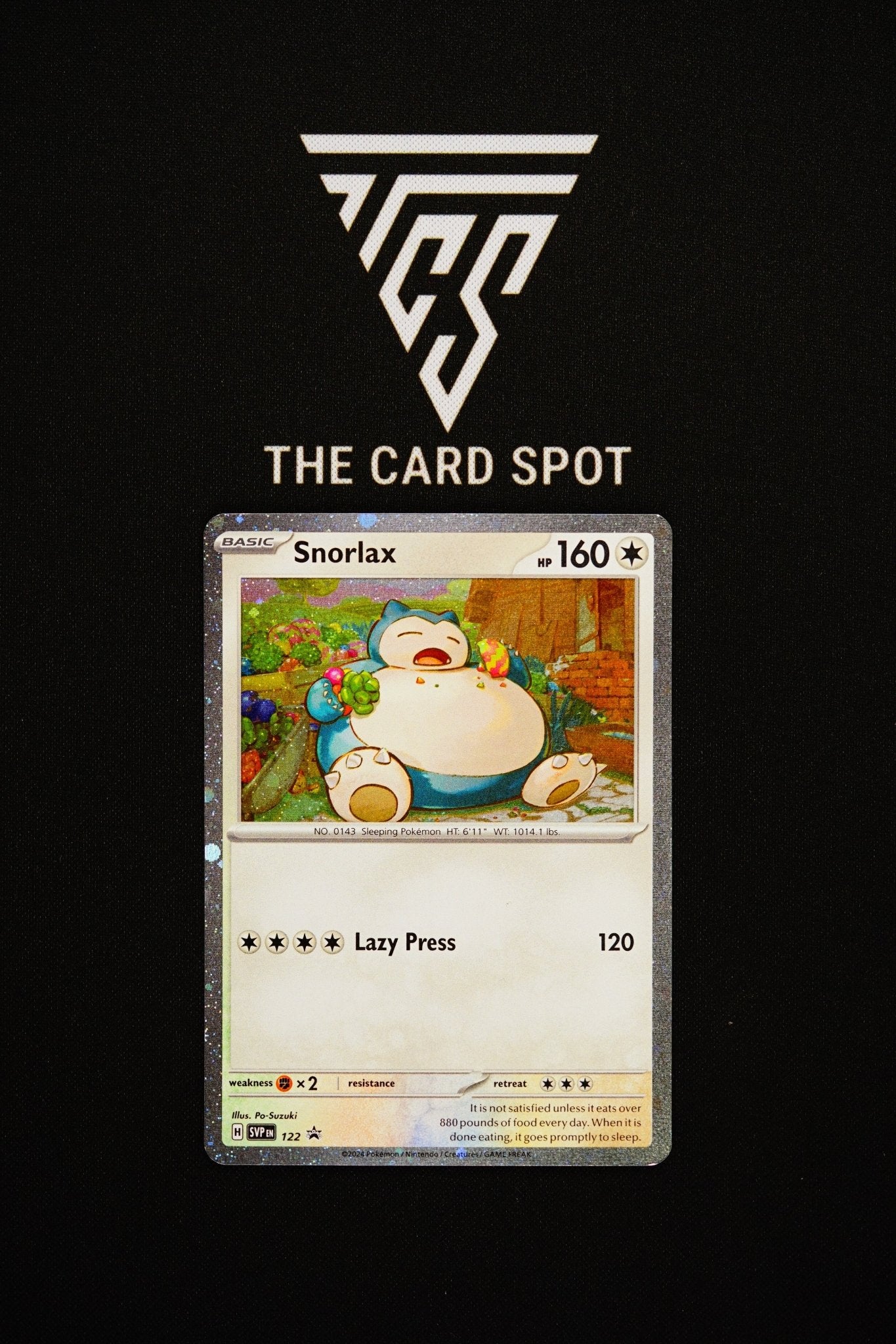 122 - Snorlax - Pokemon TCG - THE CARD SPOT PTY LTD.