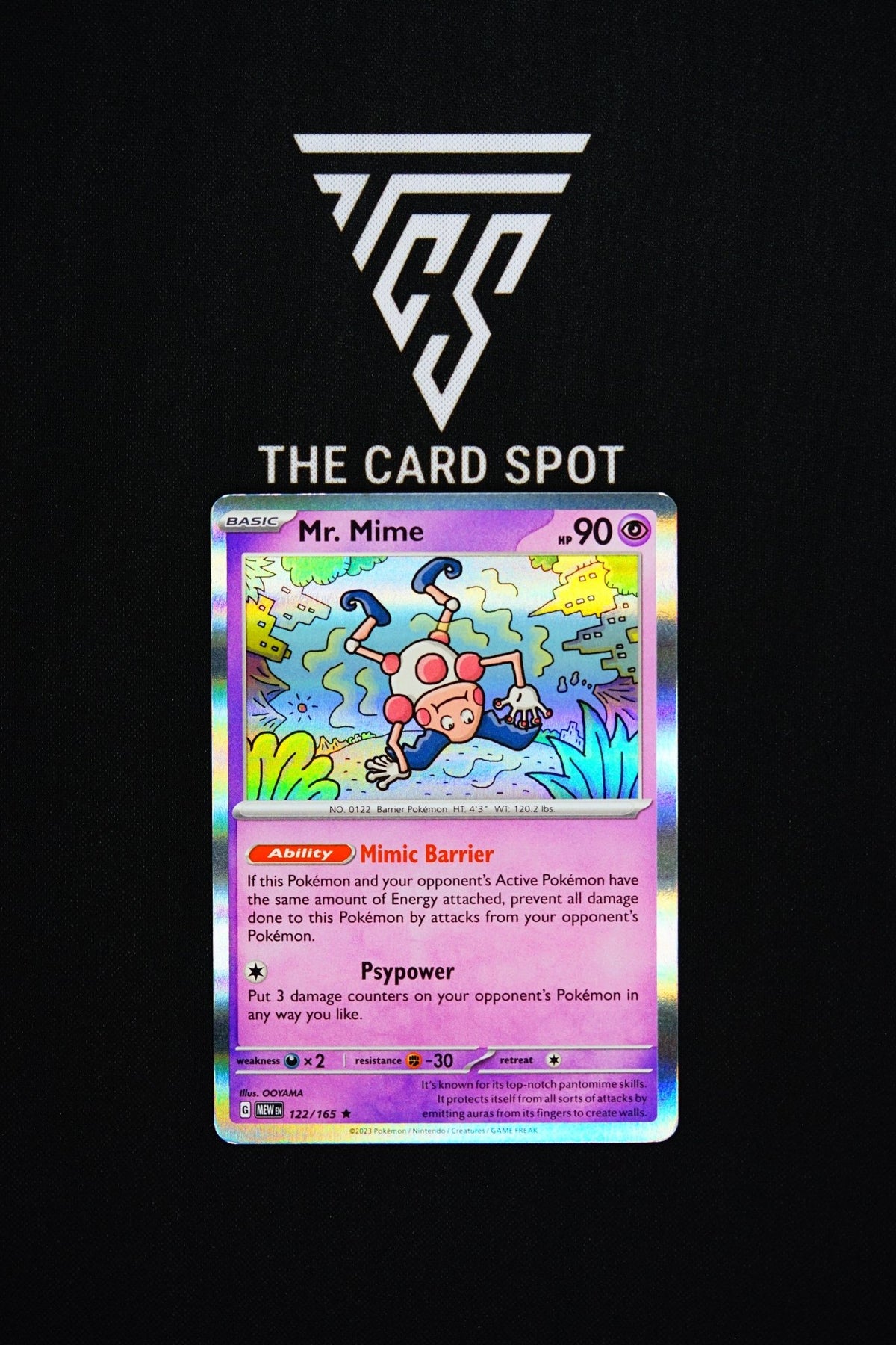 122/165 Mr. Mime - Pokemon TCG - THE CARD SPOT PTY LTD.