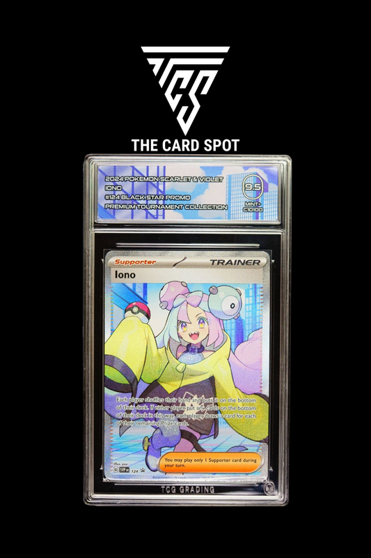 124 Iono TCG 9.5 - Pokemon TCG - THE CARD SPOT PTY LTD.