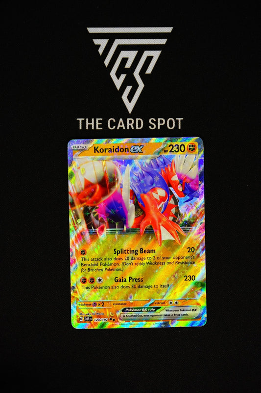 124/197 - Koraidon ex - Pokemon TCG - THE CARD SPOT PTY LTD.