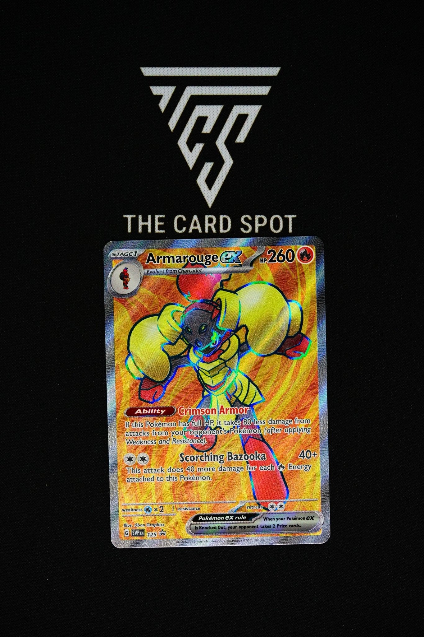 125 - Armarouge ex - Pokemon TCG - THE CARD SPOT PTY LTD.