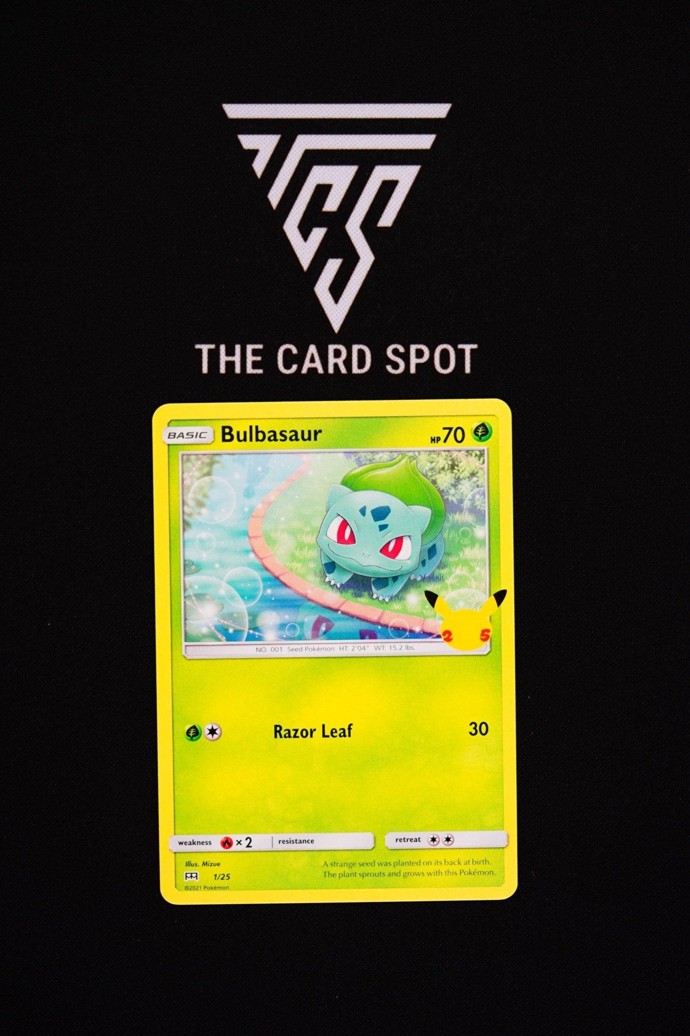 1/25 - Bulbasaur - Pokemon TCG - THE CARD SPOT PTY LTD.