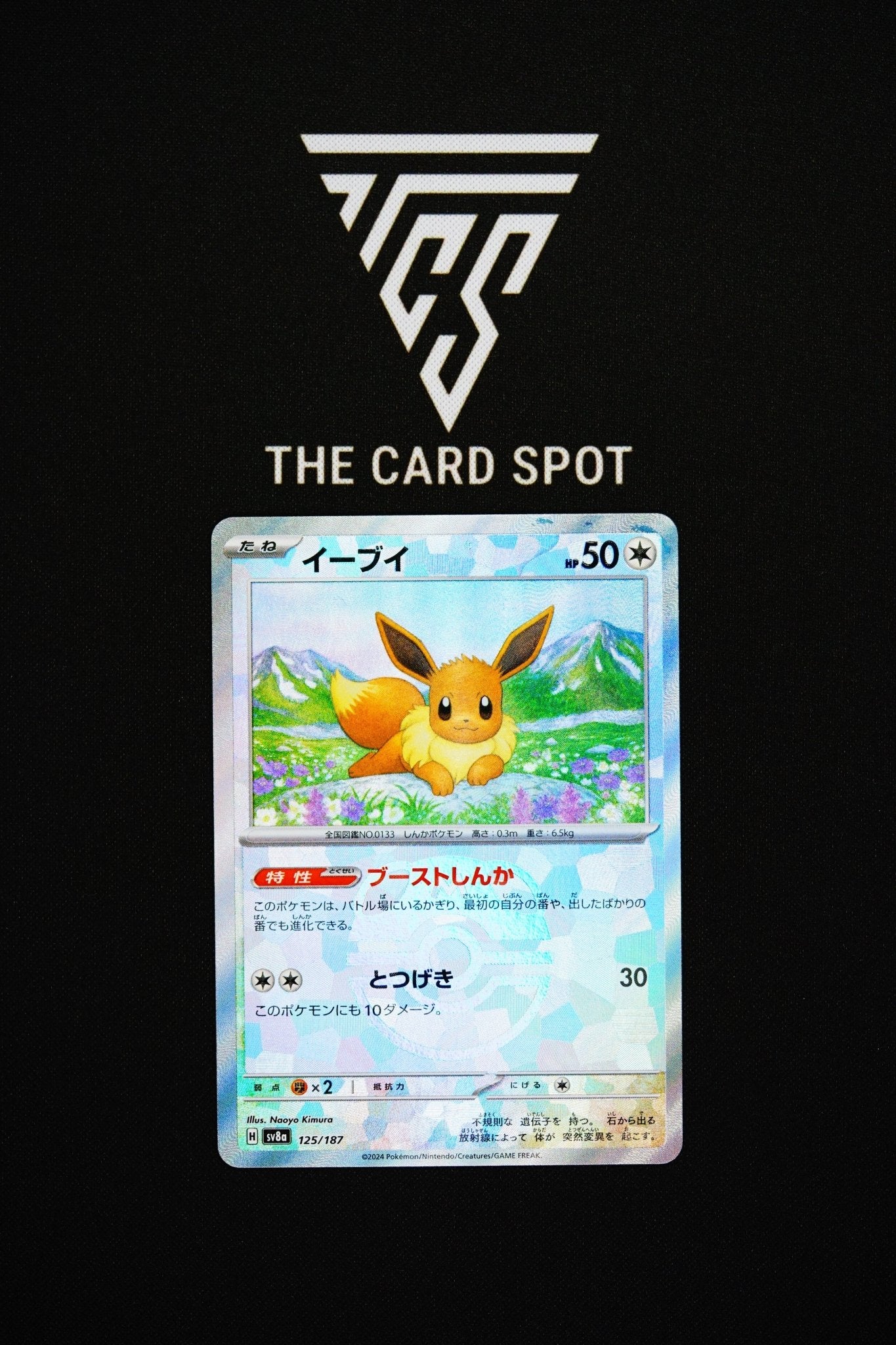 125/187 Eevee Masterball - Pokemon TCG - THE CARD SPOT PTY LTD.