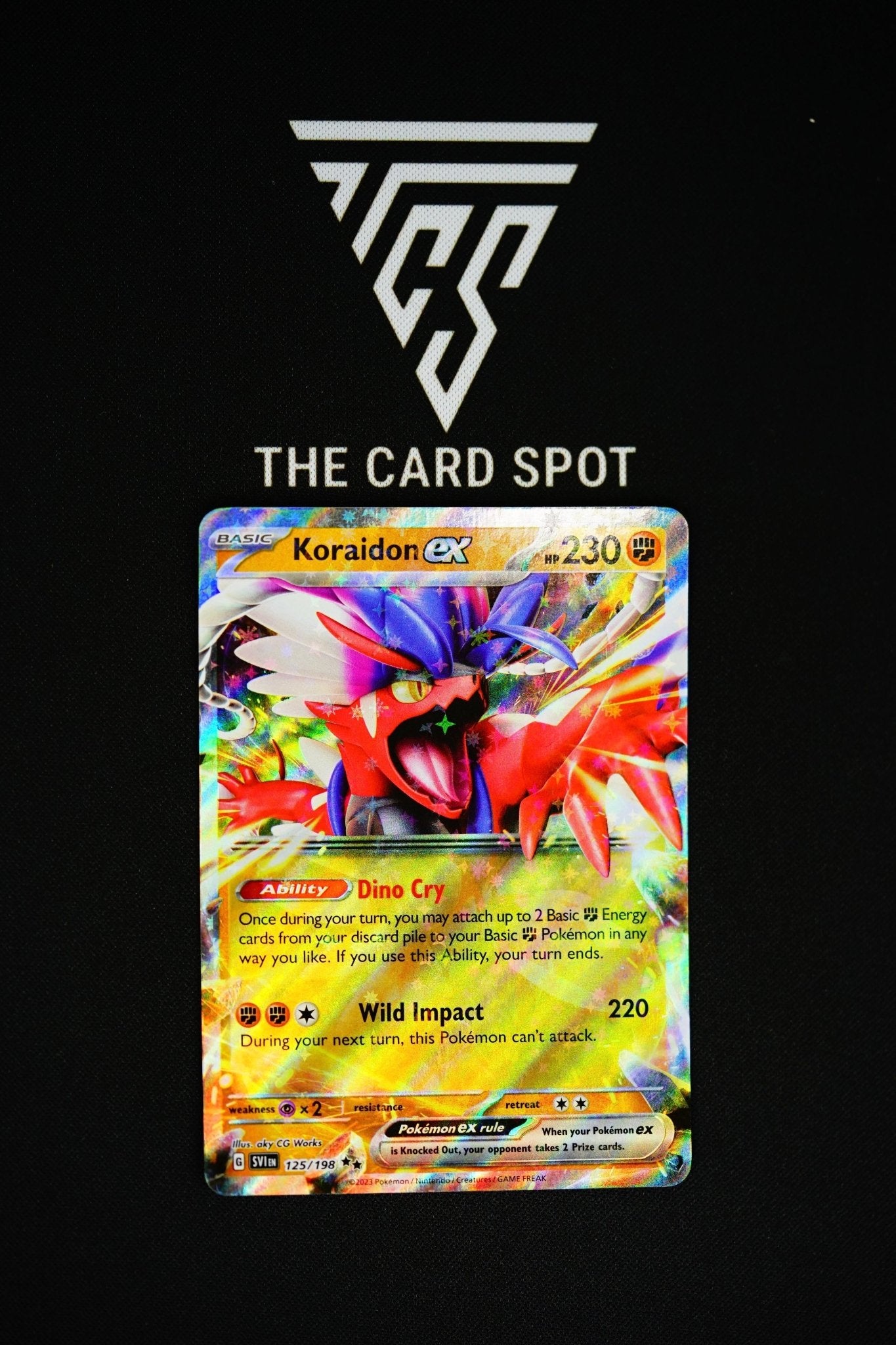 125/198 Koraidon ex - Pokemon - THE CARD SPOT PTY LTD.Pokemon Raw CardsPokémon