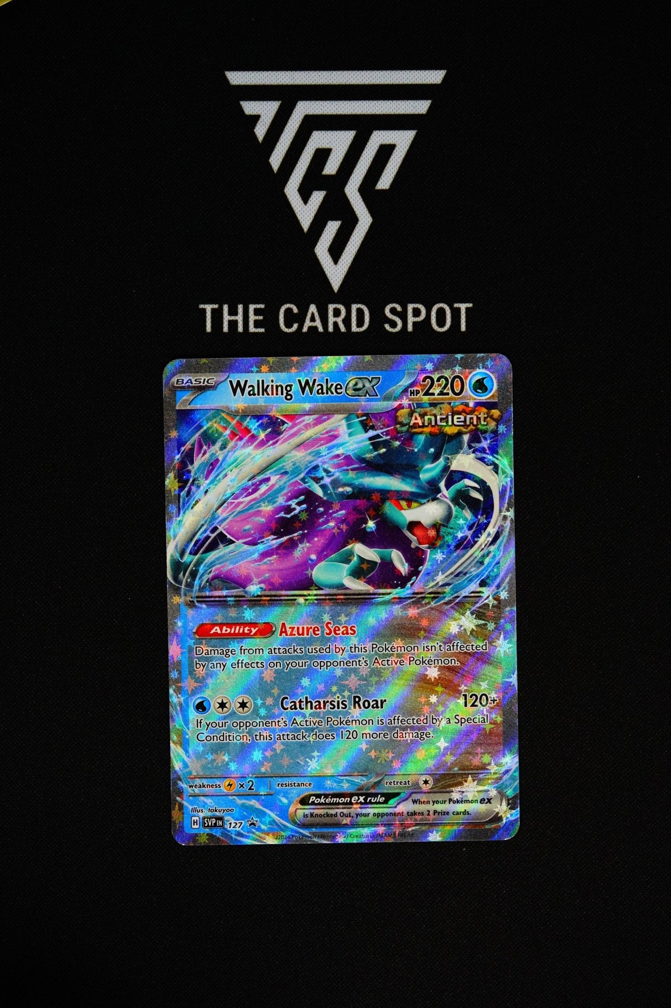 127 - Walking Wake ex - Pokemon TCG - THE CARD SPOT PTY LTD.