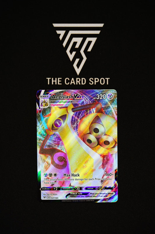 127/185 Aegislash Vmax - Pokemon TCG - THE CARD SPOT PTY LTD.