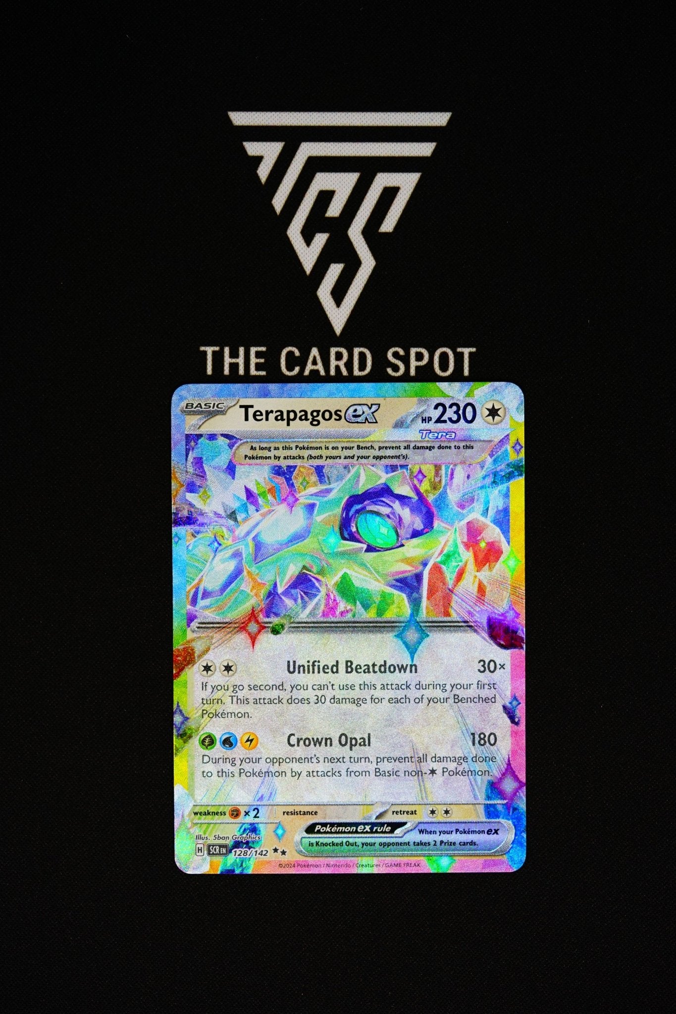 128/142 - Terapagos ex - Pokemon TCG - THE CARD SPOT PTY LTD.