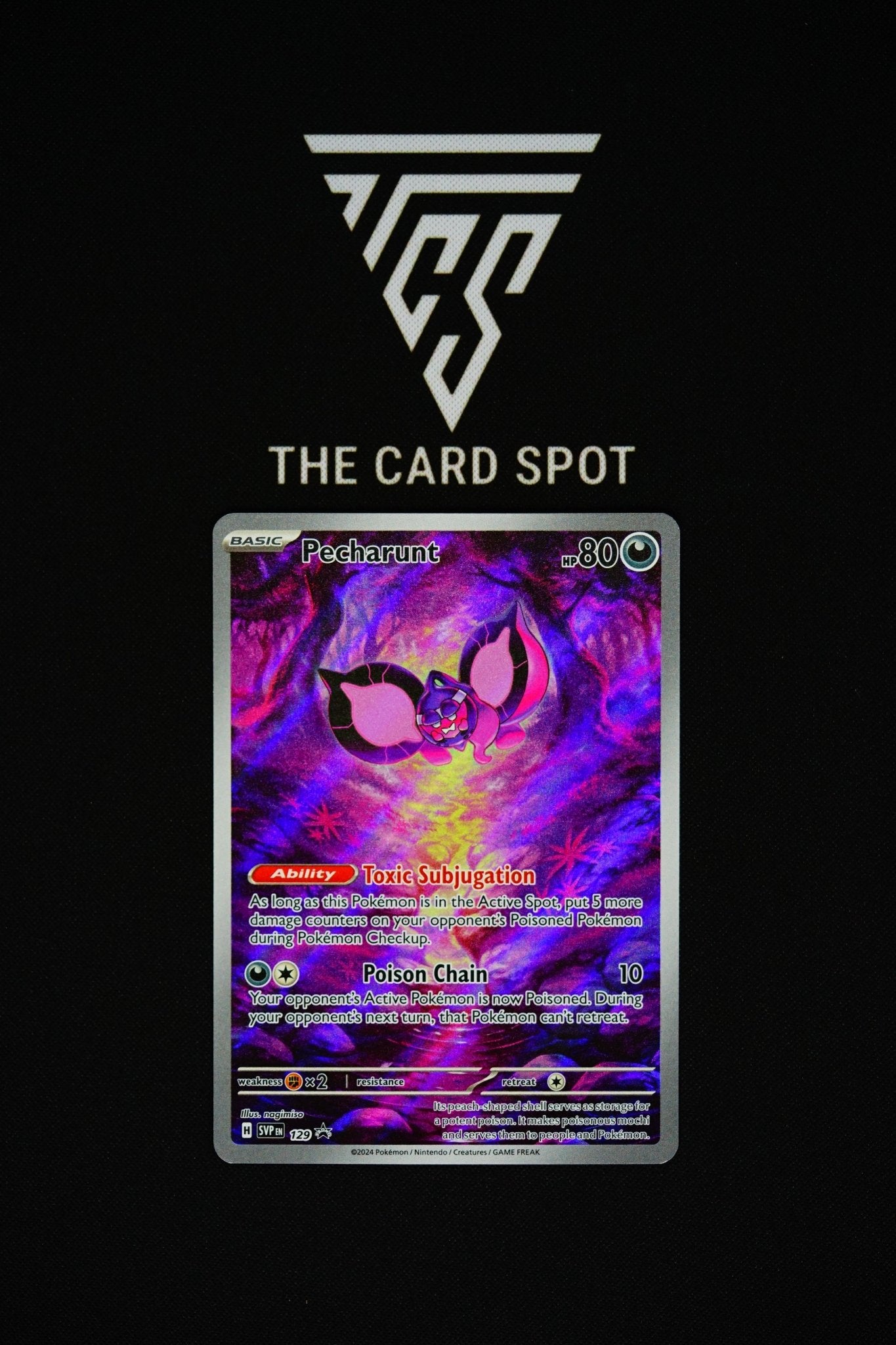 129 Promo - Pecharunt - Pokemon TCG - THE CARD SPOT PTY LTD.