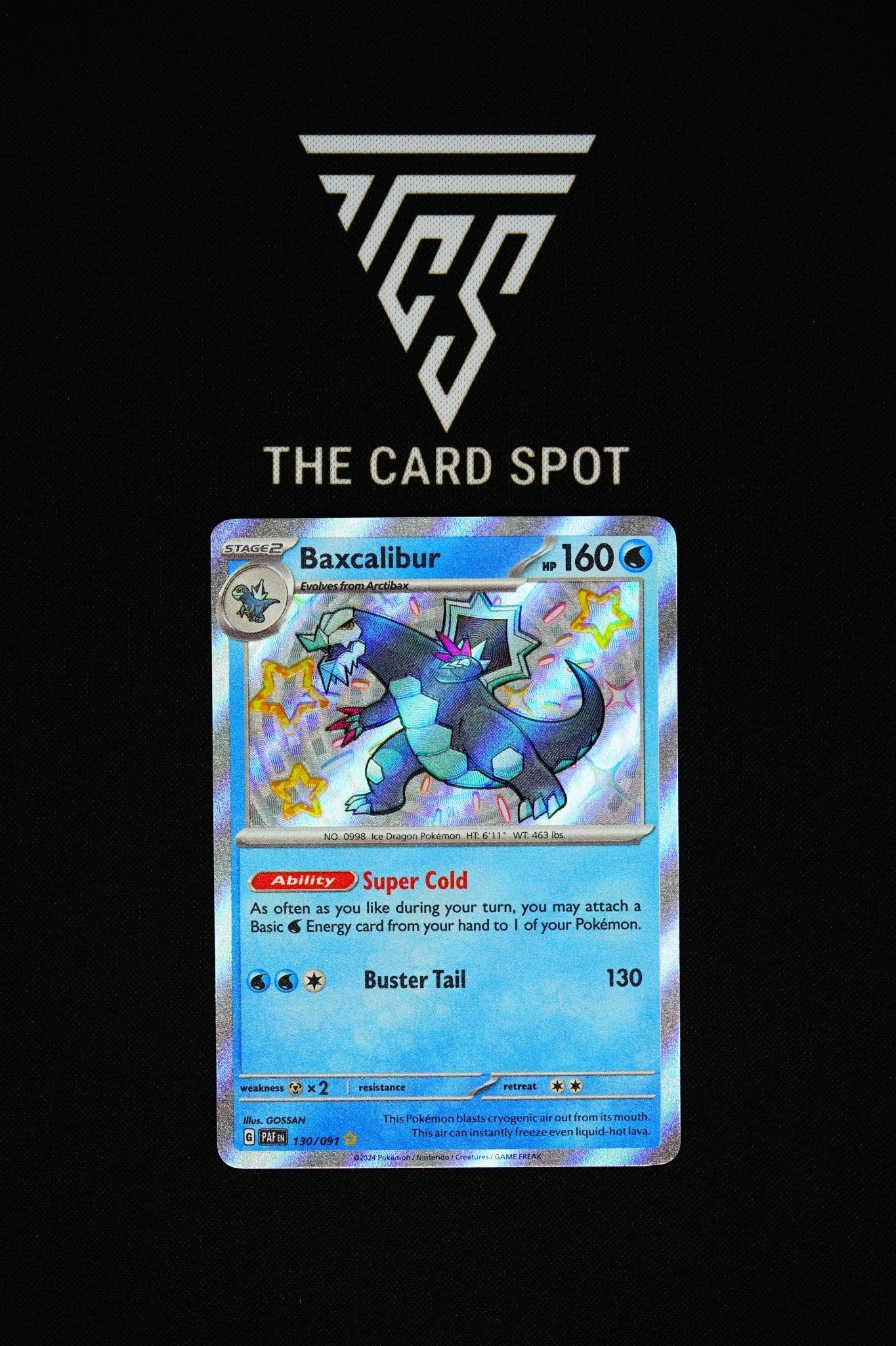 130/091 - Baxcalibur - Pokemon TCG - THE CARD SPOT PTY LTD.