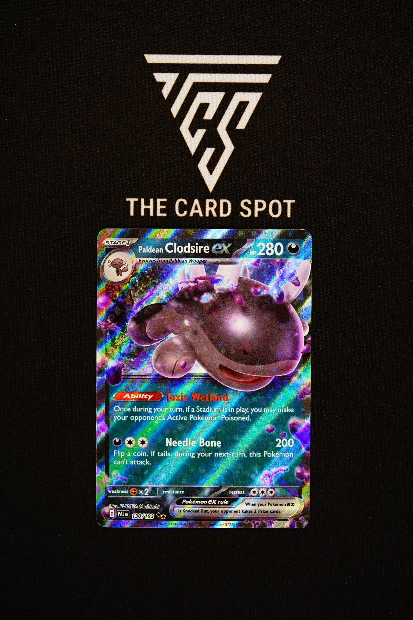 130/193 Paldean Clodsire Ex - Pokemon TCG - THE CARD SPOT PTY LTD.