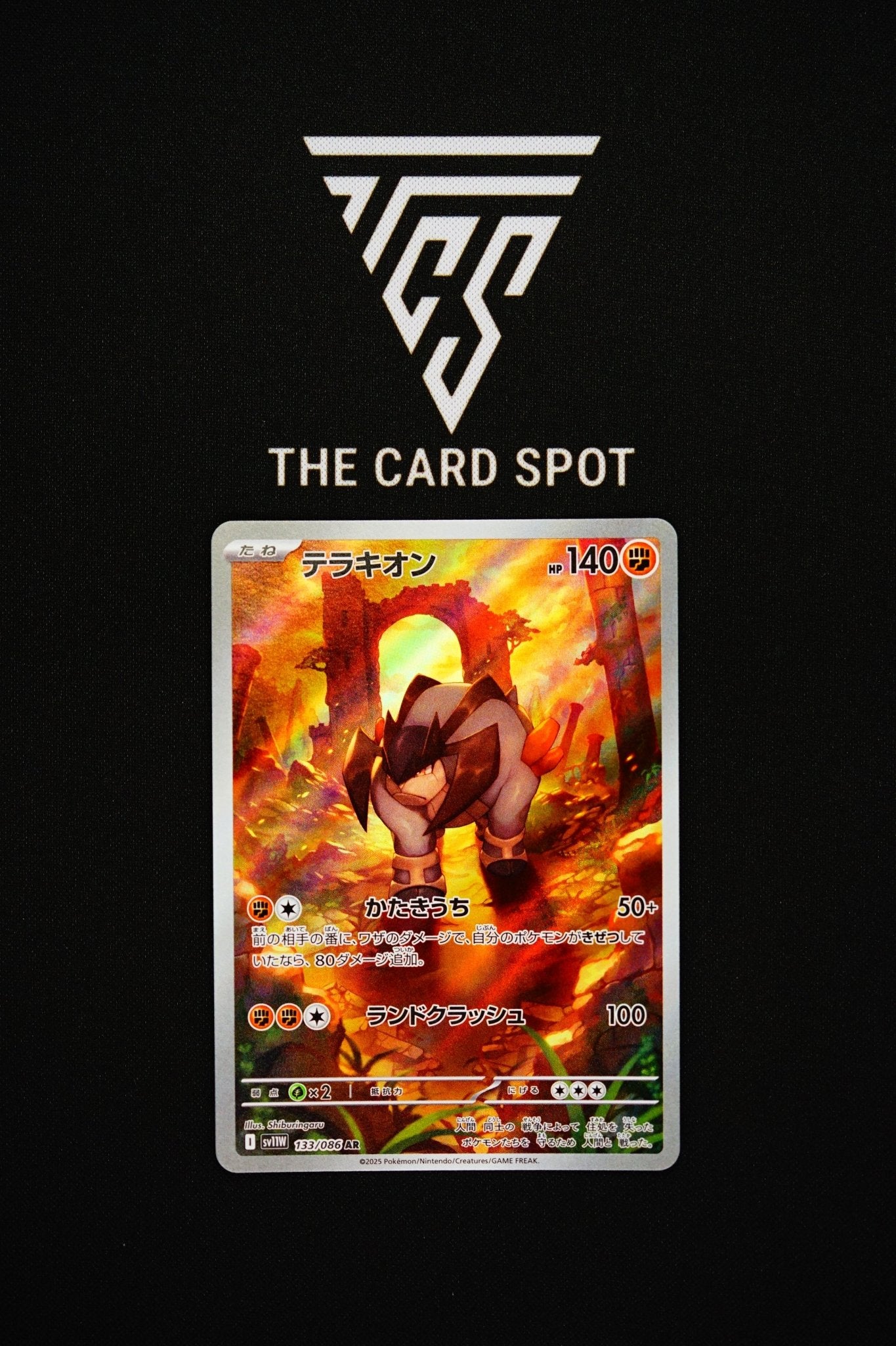 133/086 Terrakion - Pokemon TCG - THE CARD SPOT PTY LTD.