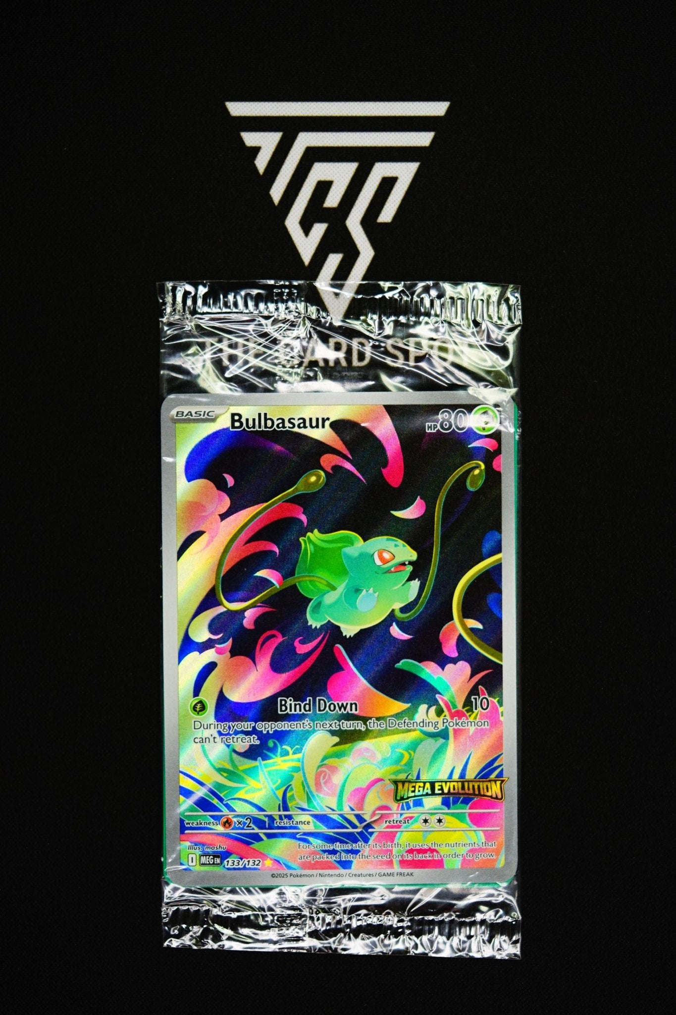 133/132 Bulbasaur Stamped - Pokemon TCG - THE CARD SPOT PTY LTD.