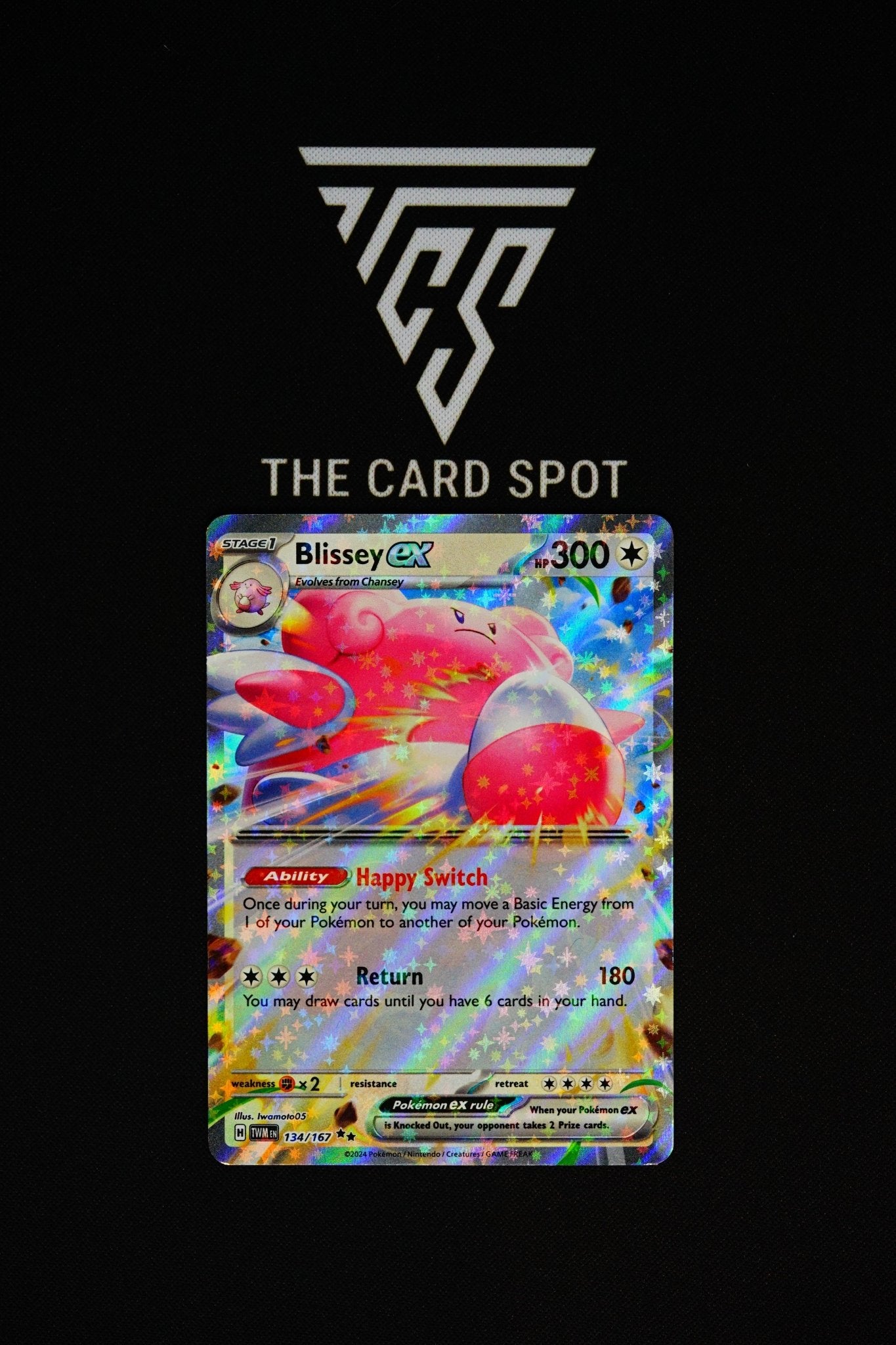 134/167 - Blissey ex - Pokemon TCG - THE CARD SPOT PTY LTD.