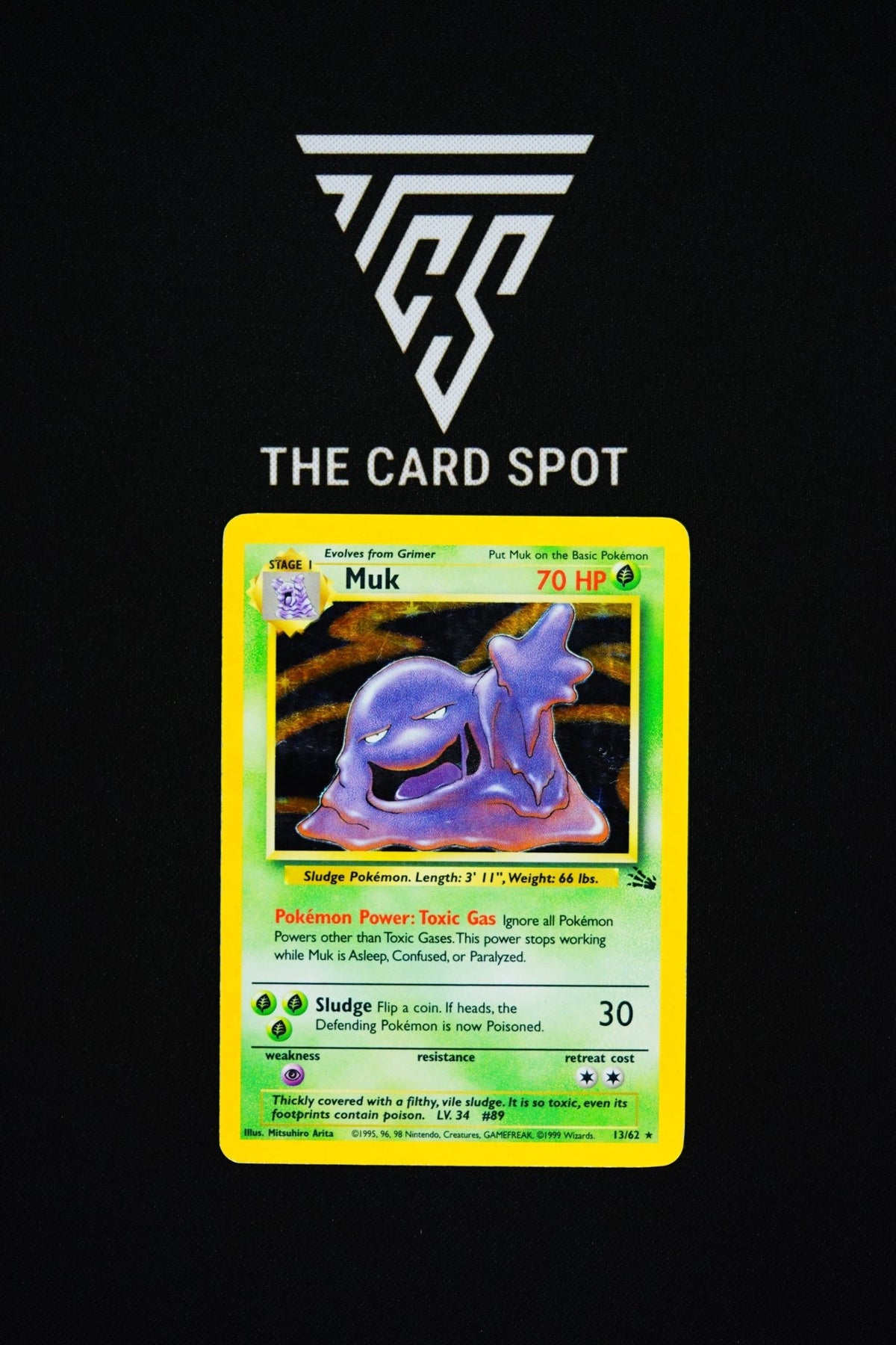 13/62 Muk [MP] - Pokemon TCG - THE CARD SPOT PTY LTD.