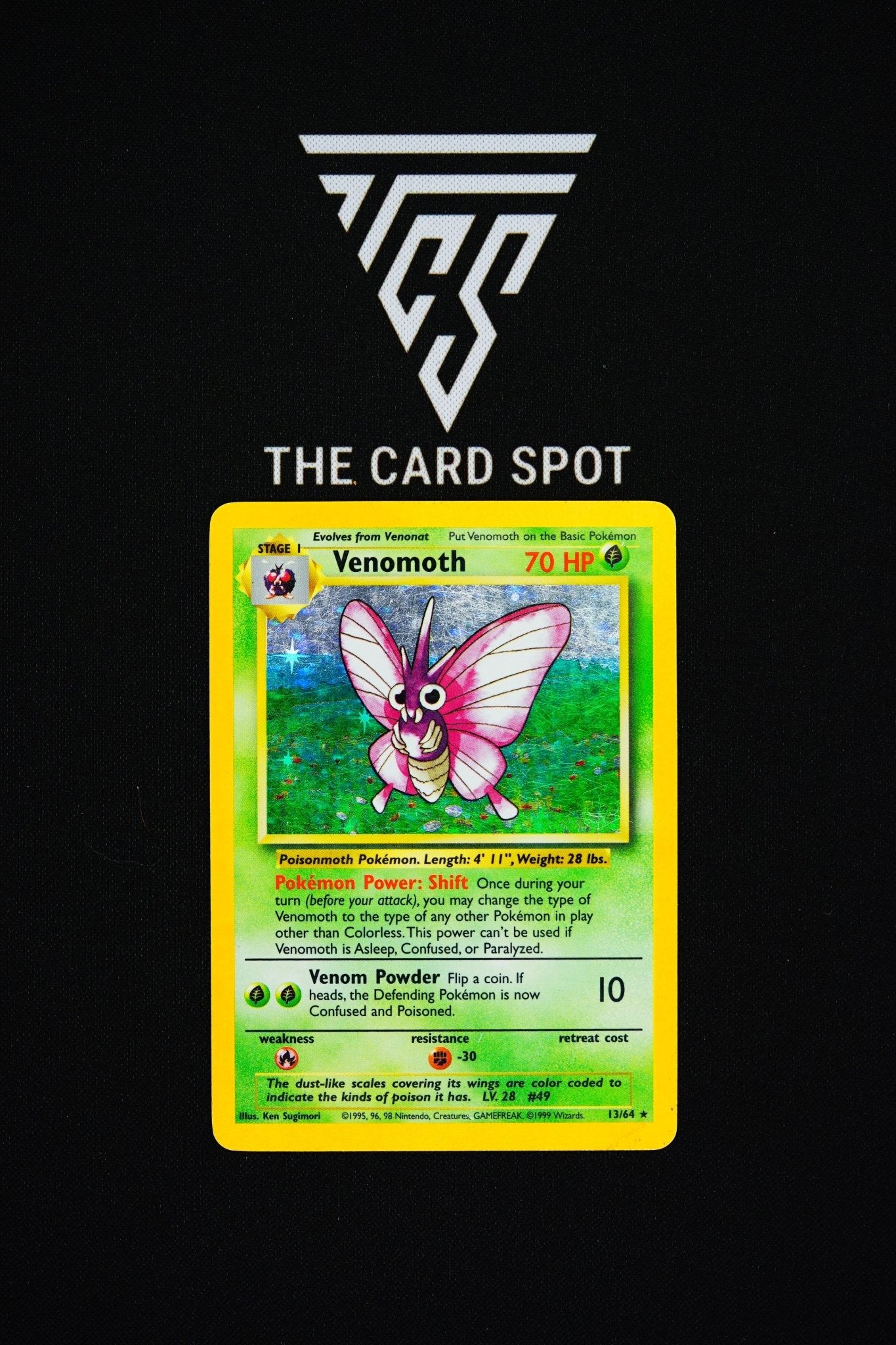 13/64 Venomoth - Pokemon TCG - THE CARD SPOT PTY LTD.