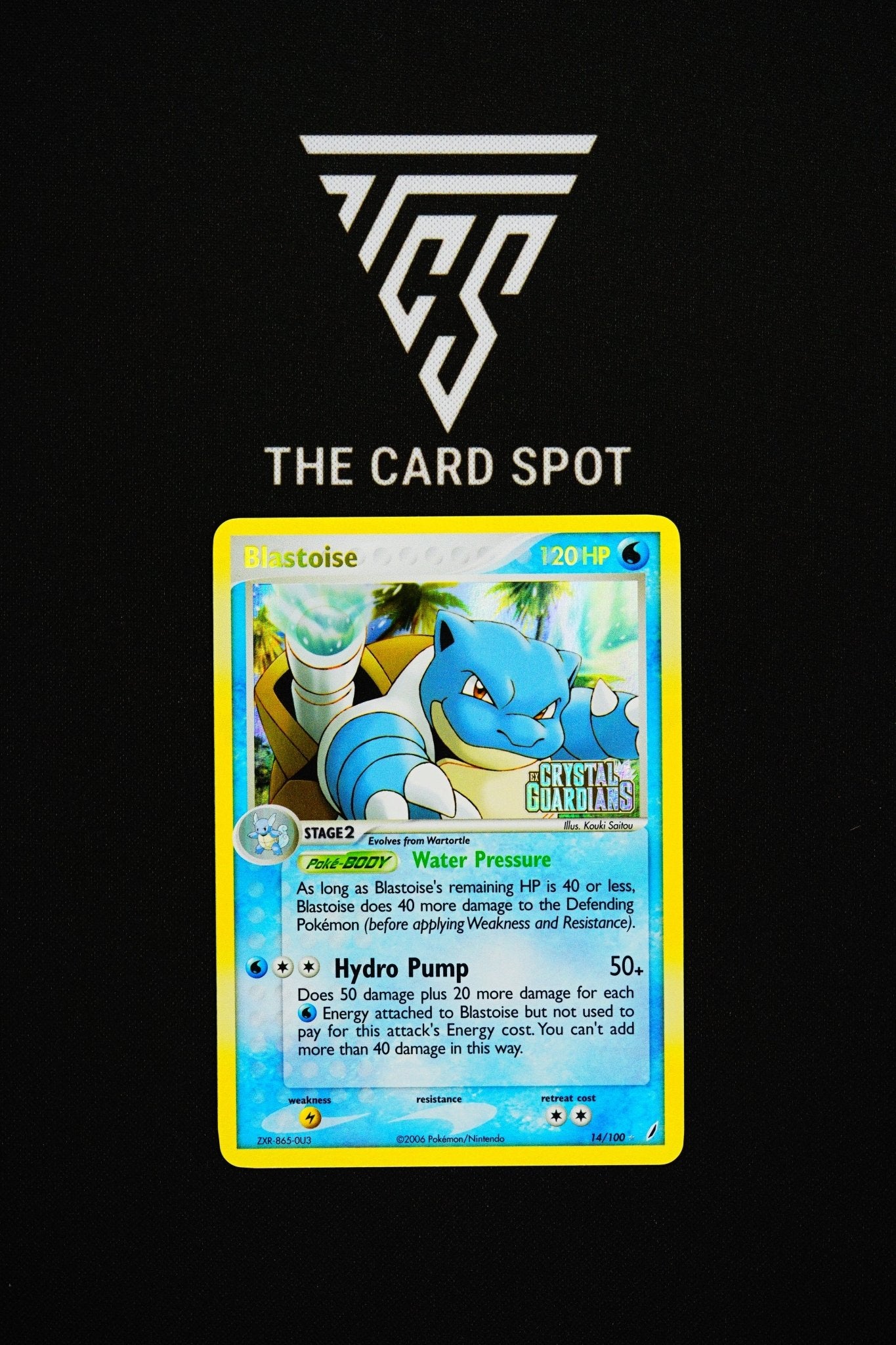 14/100 Blastoise - Pokemon TCG - THE CARD SPOT PTY LTD.