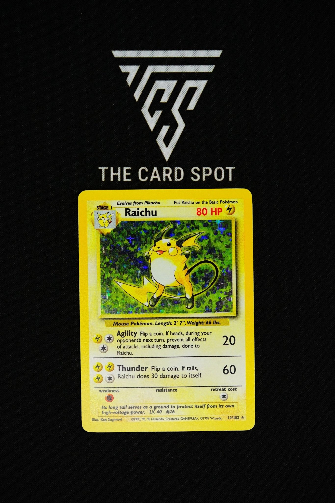 14/102 - Raichu - Pokemon TCG - THE CARD SPOT PTY LTD.
