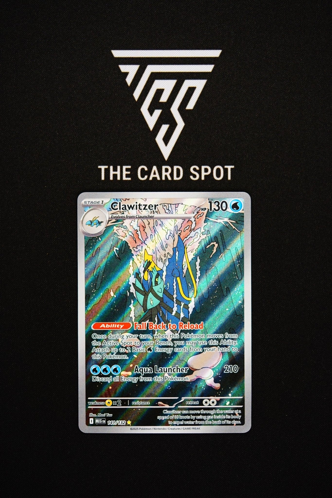141/132 - Clawitzer - Pokemon TCG - THE CARD SPOT PTY LTD.