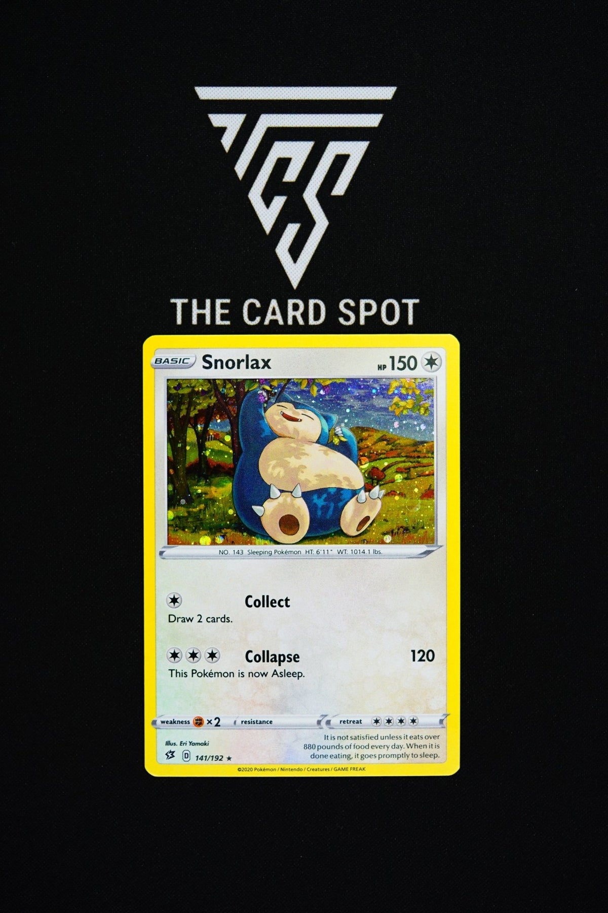 141/192 Snorlax - Pokemon TCG - THE CARD SPOT PTY LTD.